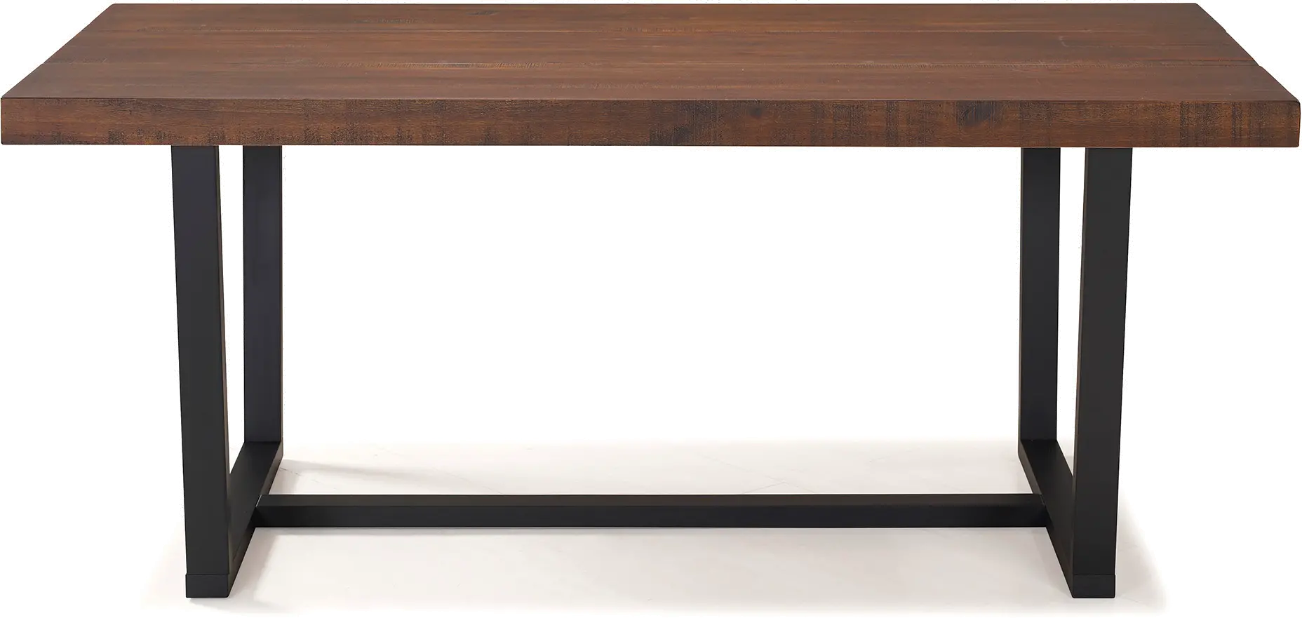 TW72DSWMA Argon Rustic Mahogany 72 Inch Dining Table - Walker Edison-1