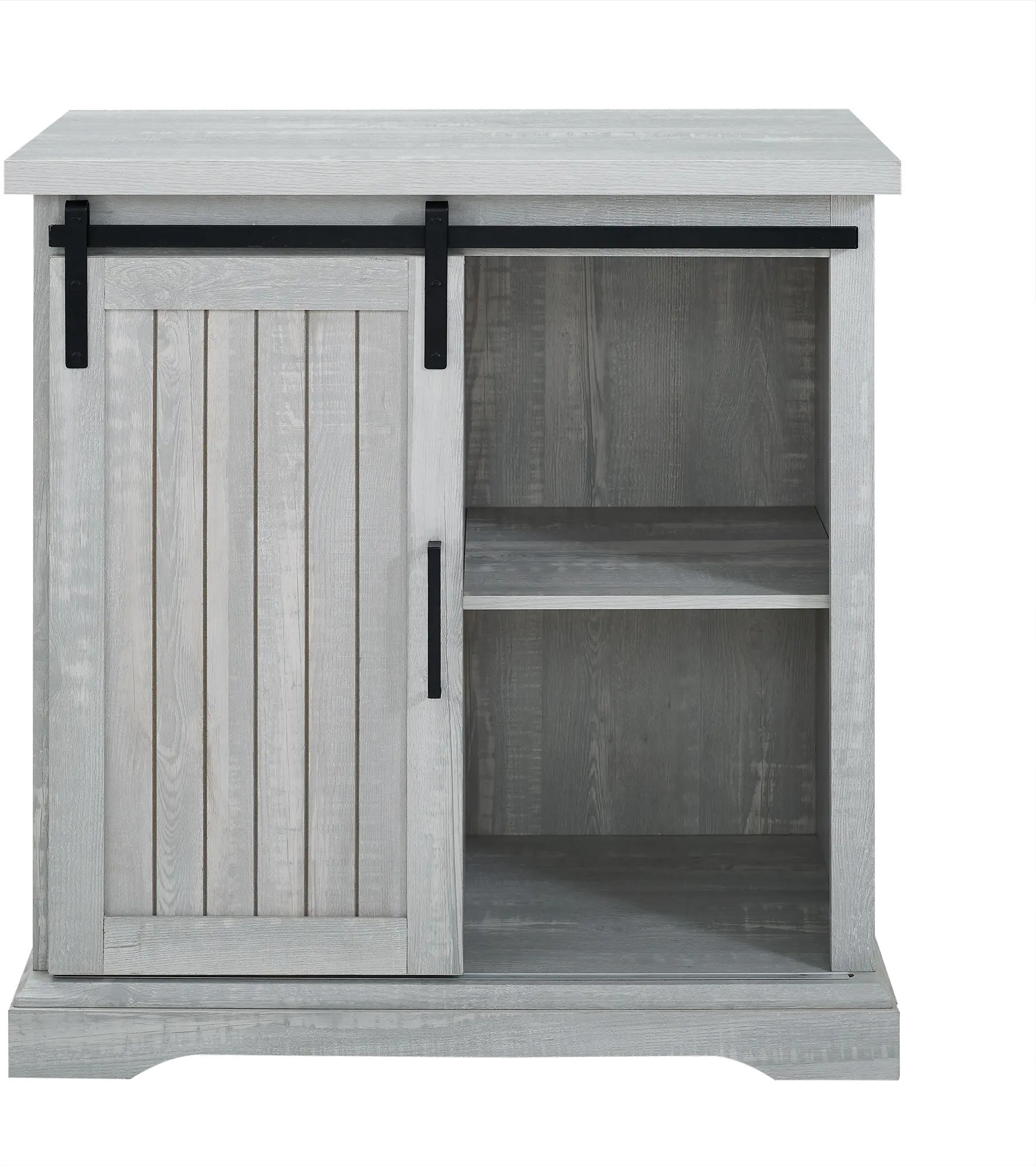 AF32ALGRDST Stone Gray Modern Farmhouse Accent Cabinet - Walker Edison-2