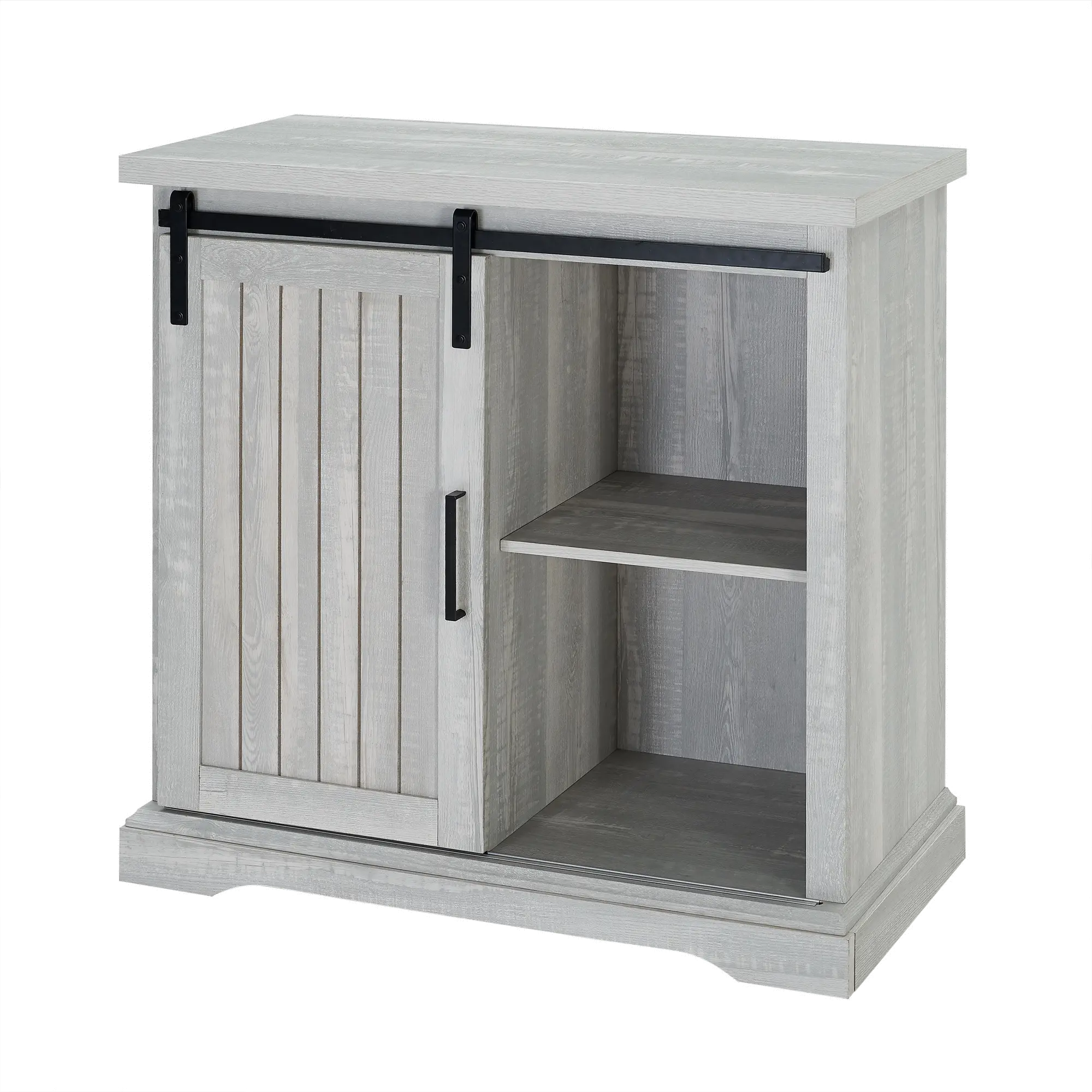AF32ALGRDST Stone Gray Modern Farmhouse Accent Cabinet - Walker Edison-4