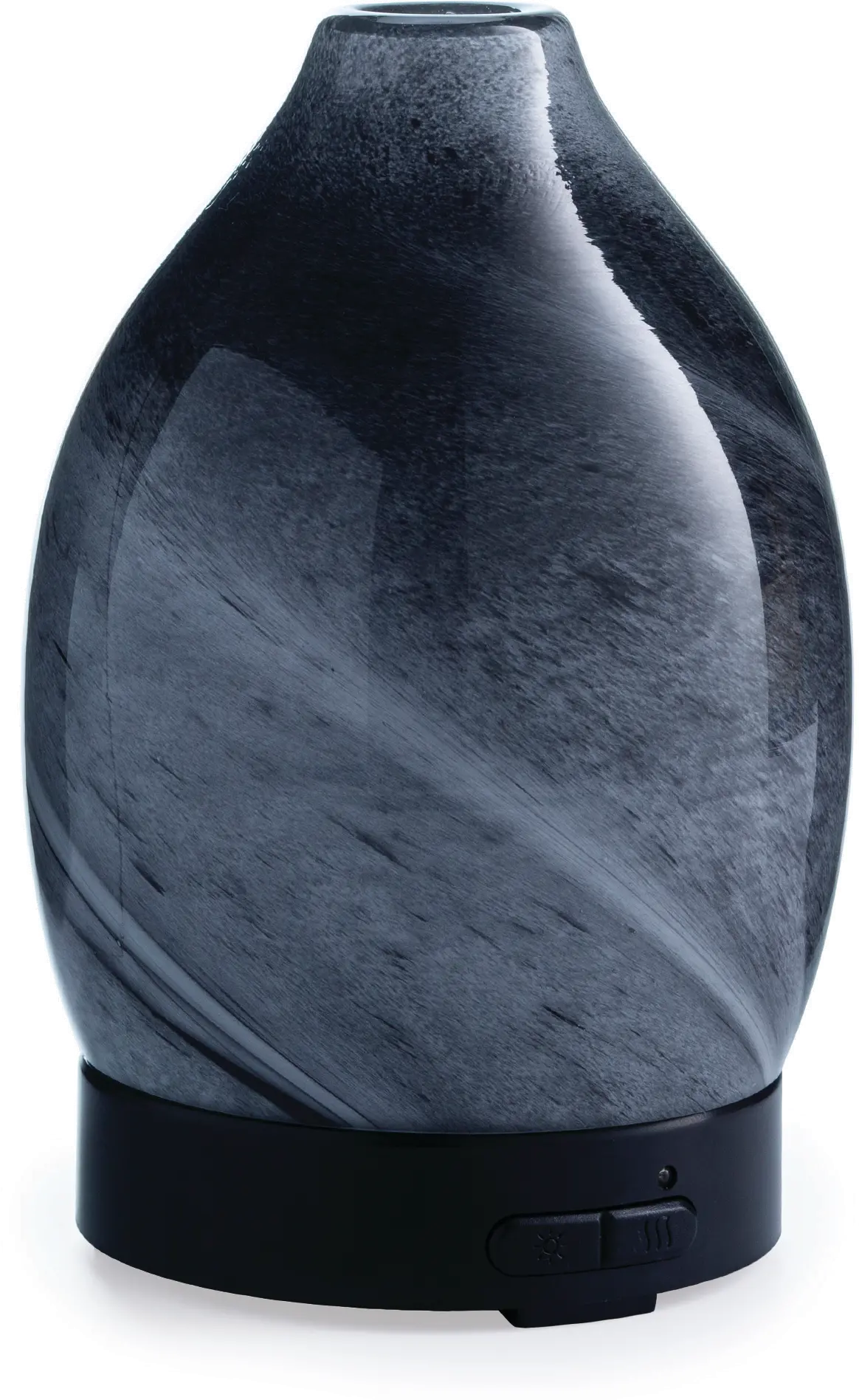 Black and White Swirls Airome Ultrasonic Oil Diffuser-1