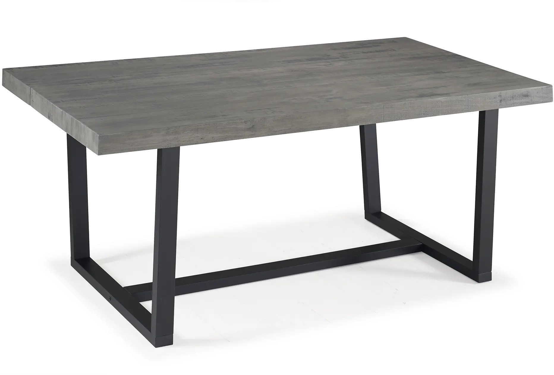 TW72DSWGY Argon Rustic Gray 72 Inch Dining Room Table - Walker Edison-4