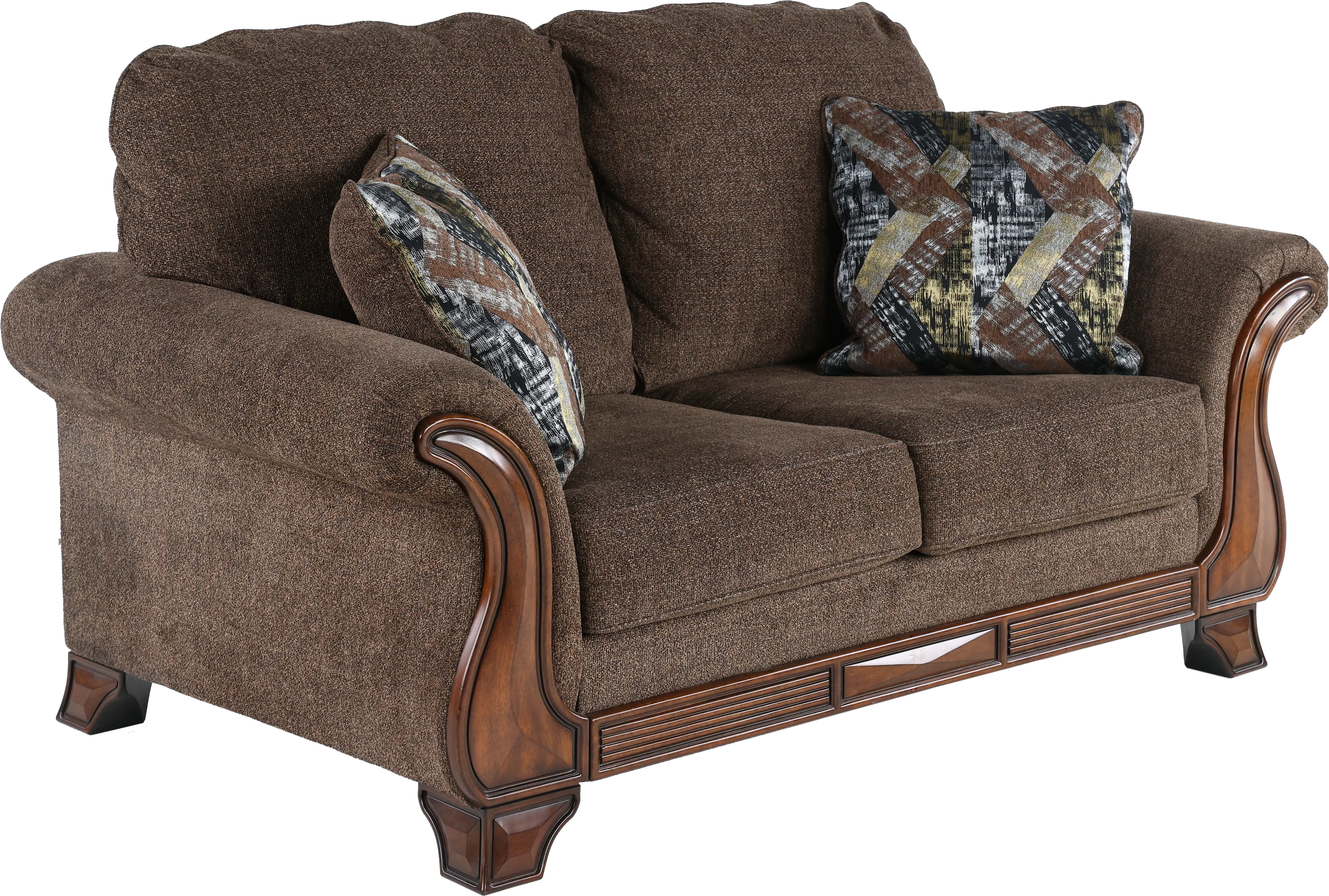 Miltonwood Brown Loveseat-3