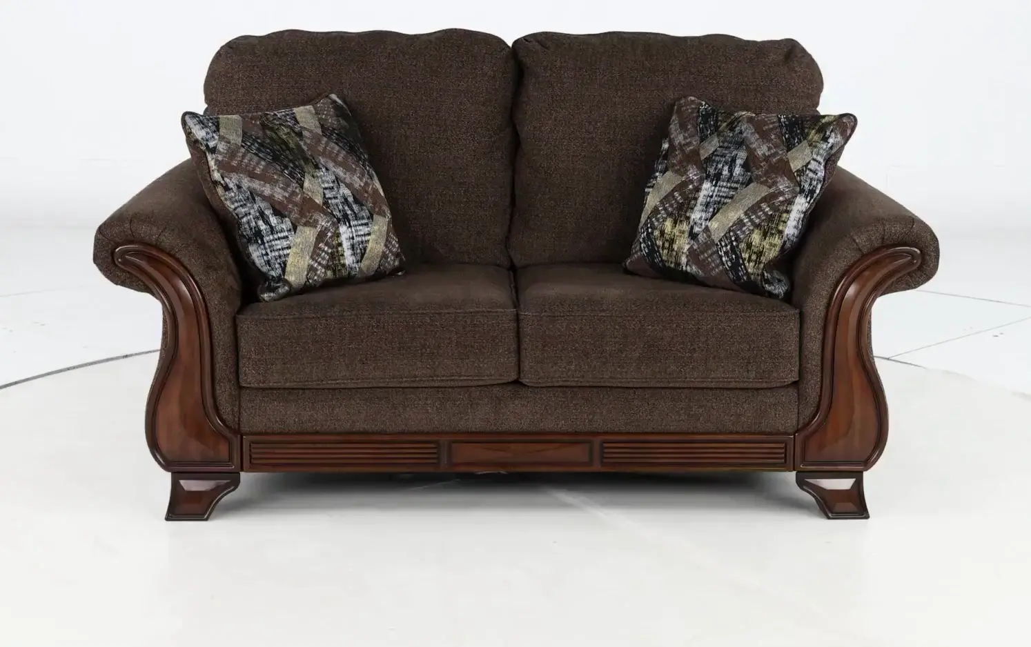 Miltonwood Brown Loveseat-6