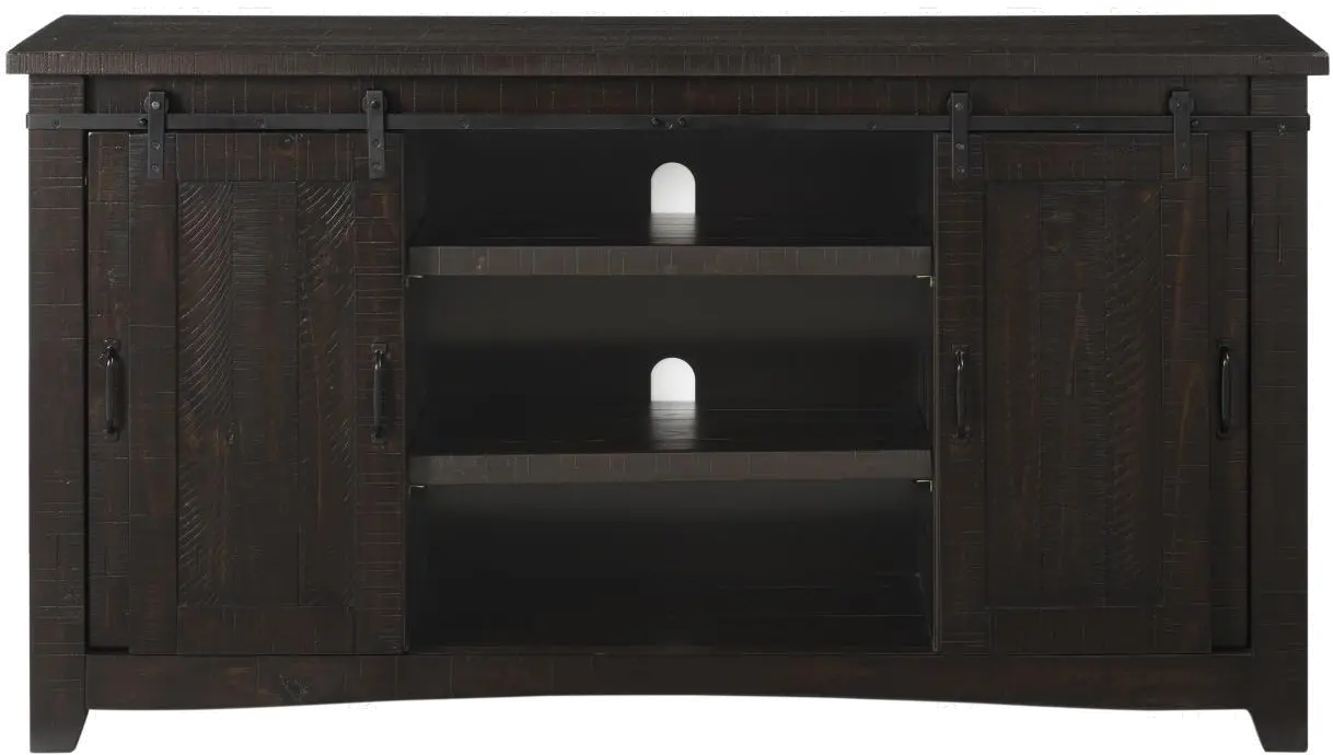 Camden Espresso Brown Farmhouse TV Stand-5