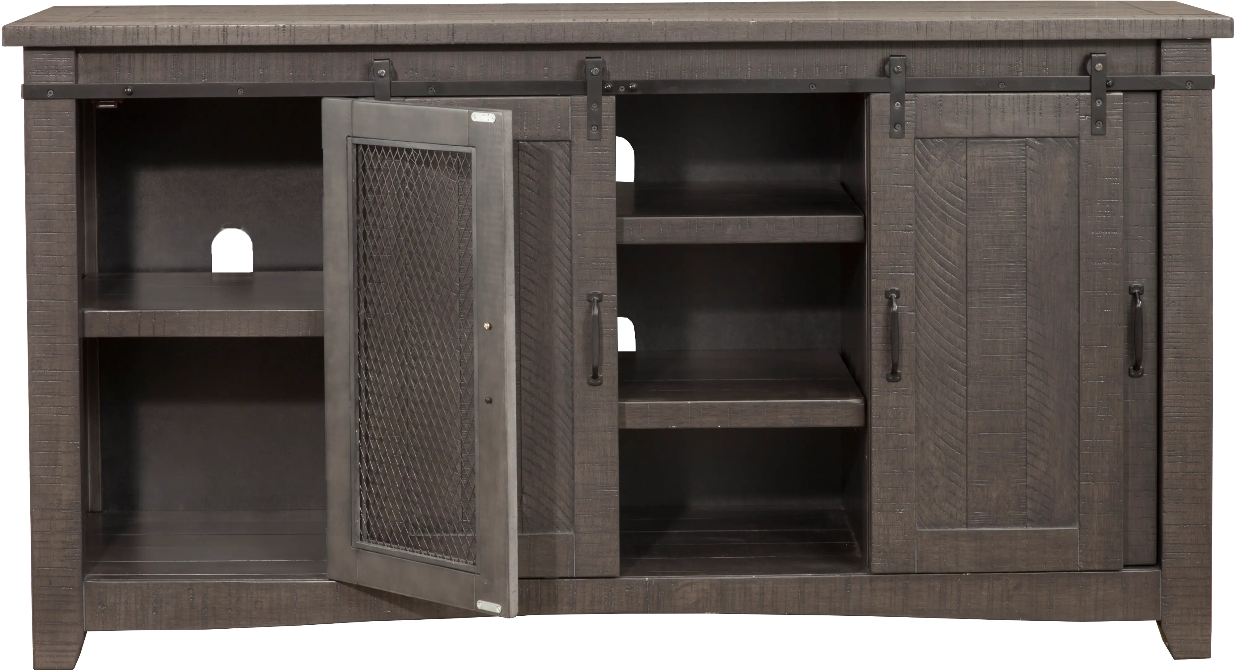 Camden Gray Farmhouse TV Stand-3
