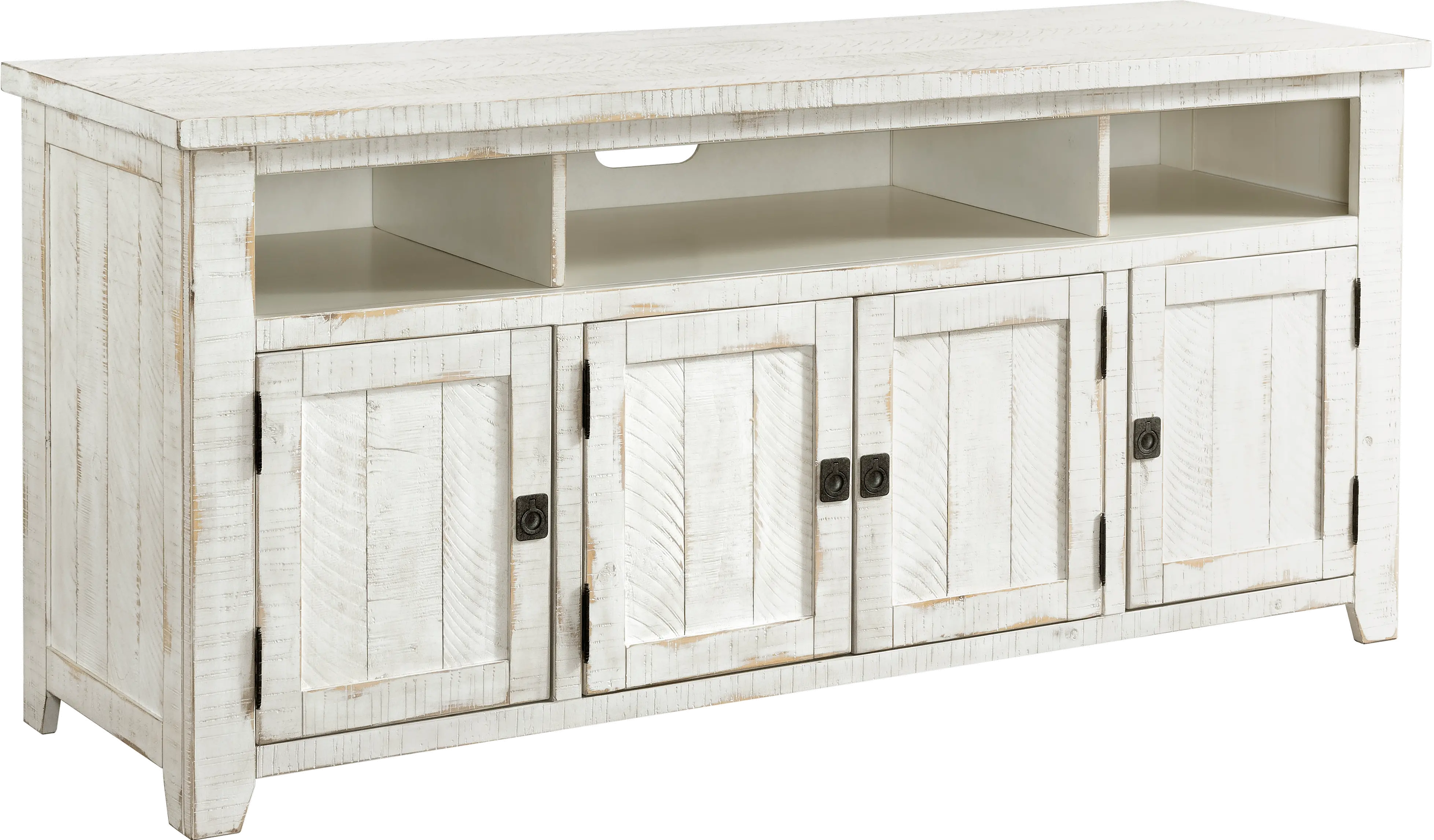 Cressa Antique White 65 Inch TV Stand-3