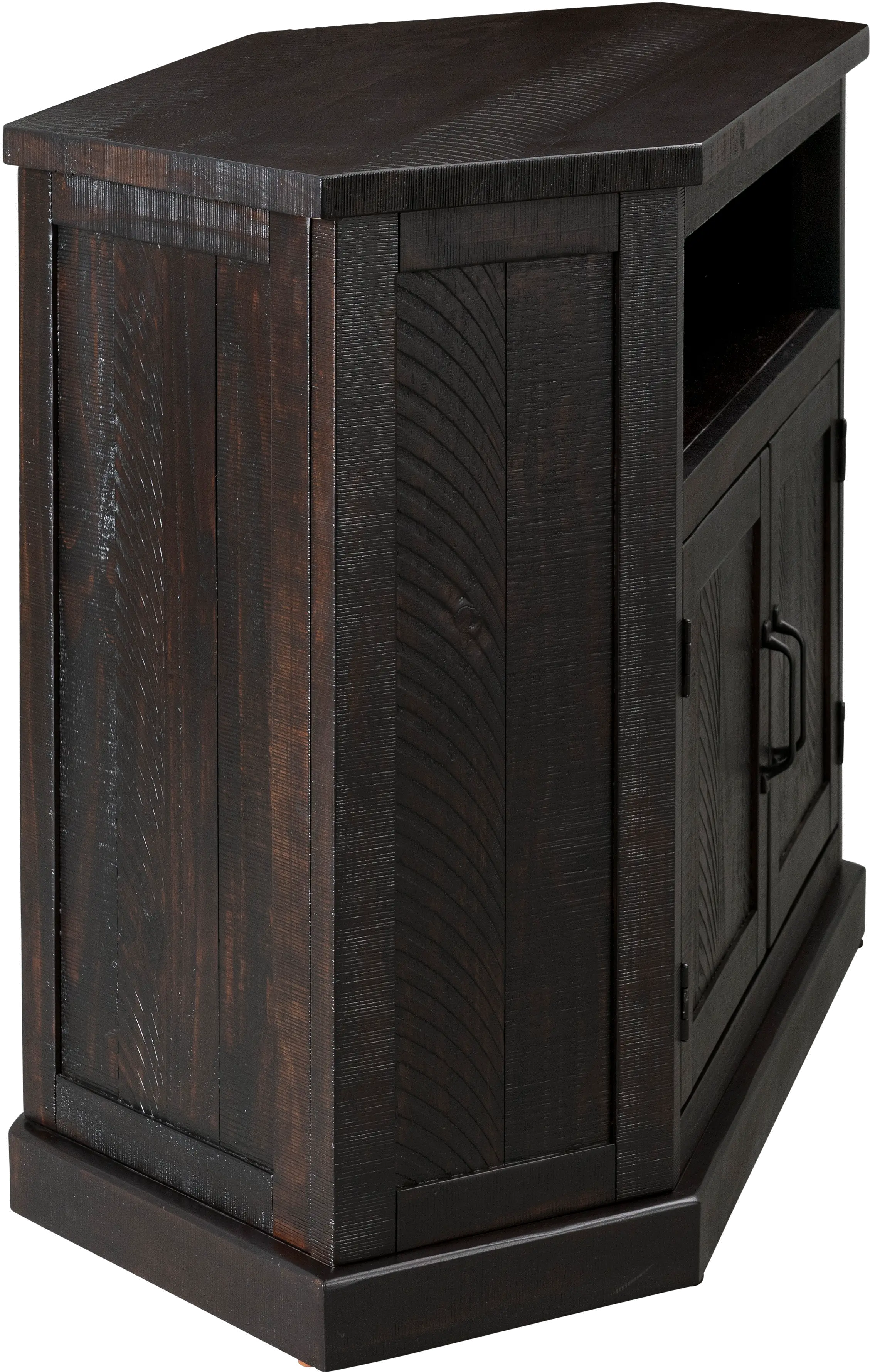 Espresso 55 Inch Corner TV Stand-4