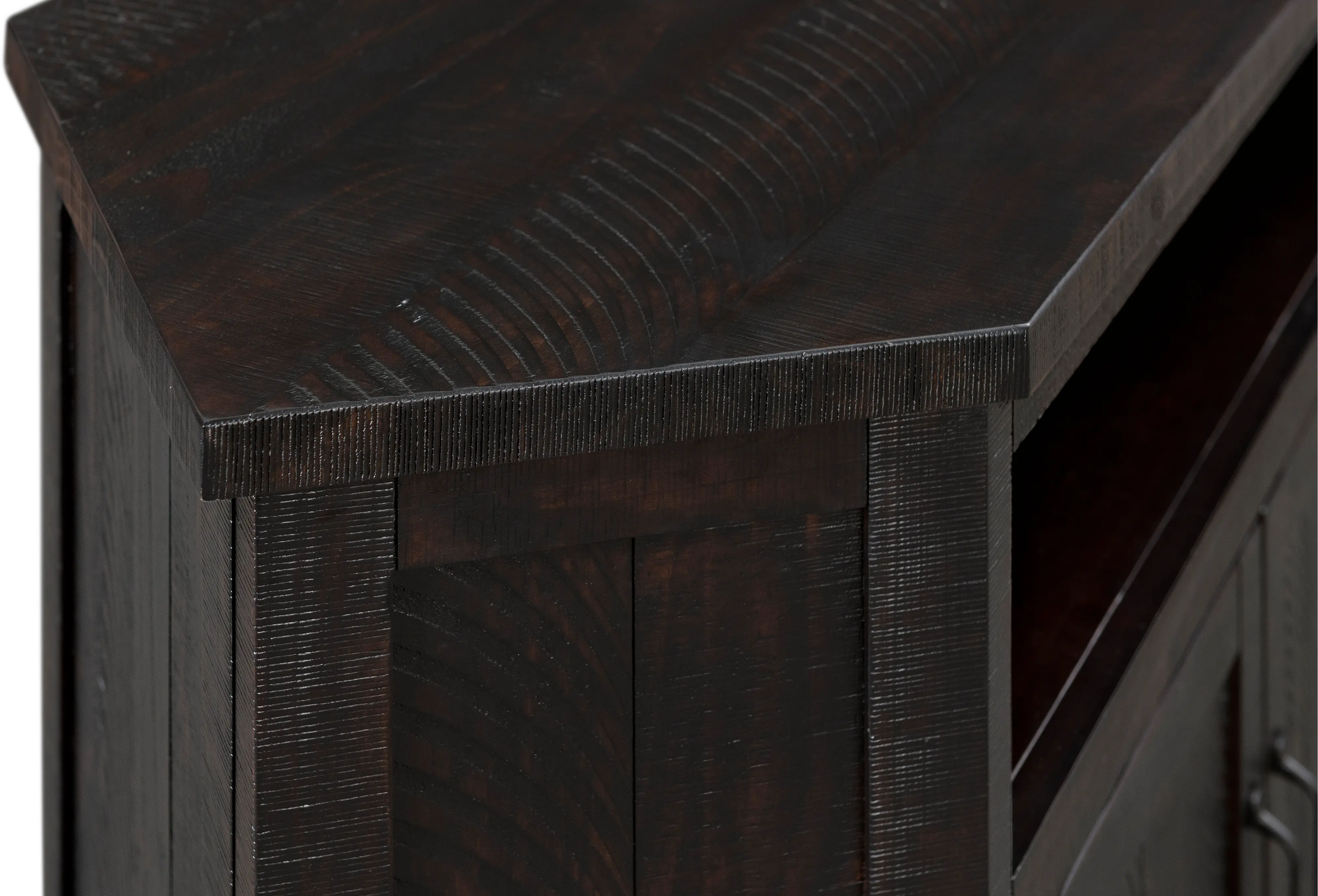 Espresso 55 Inch Corner TV Stand-5