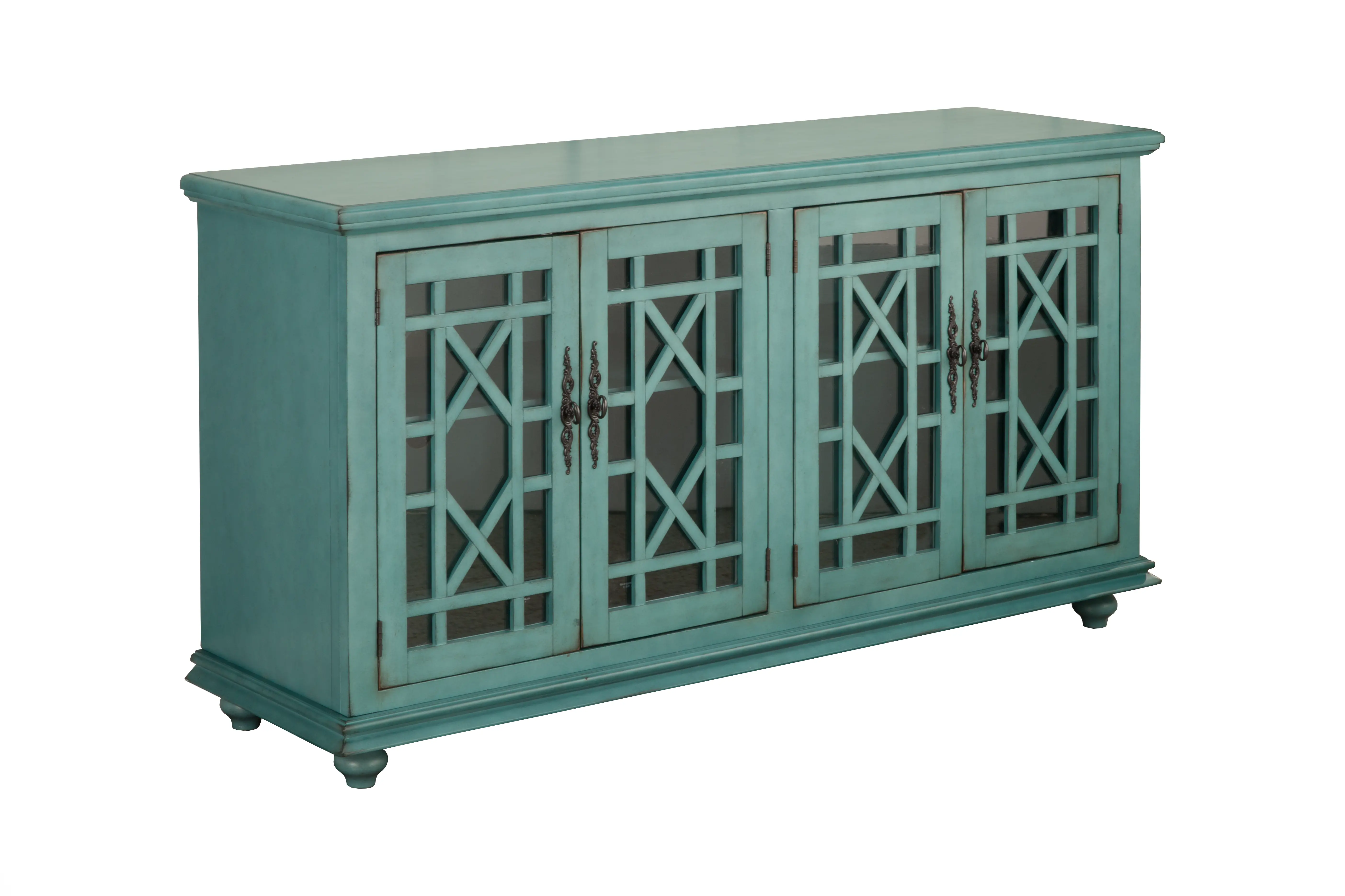 Jules Teal 63 Inch TV Stand-3