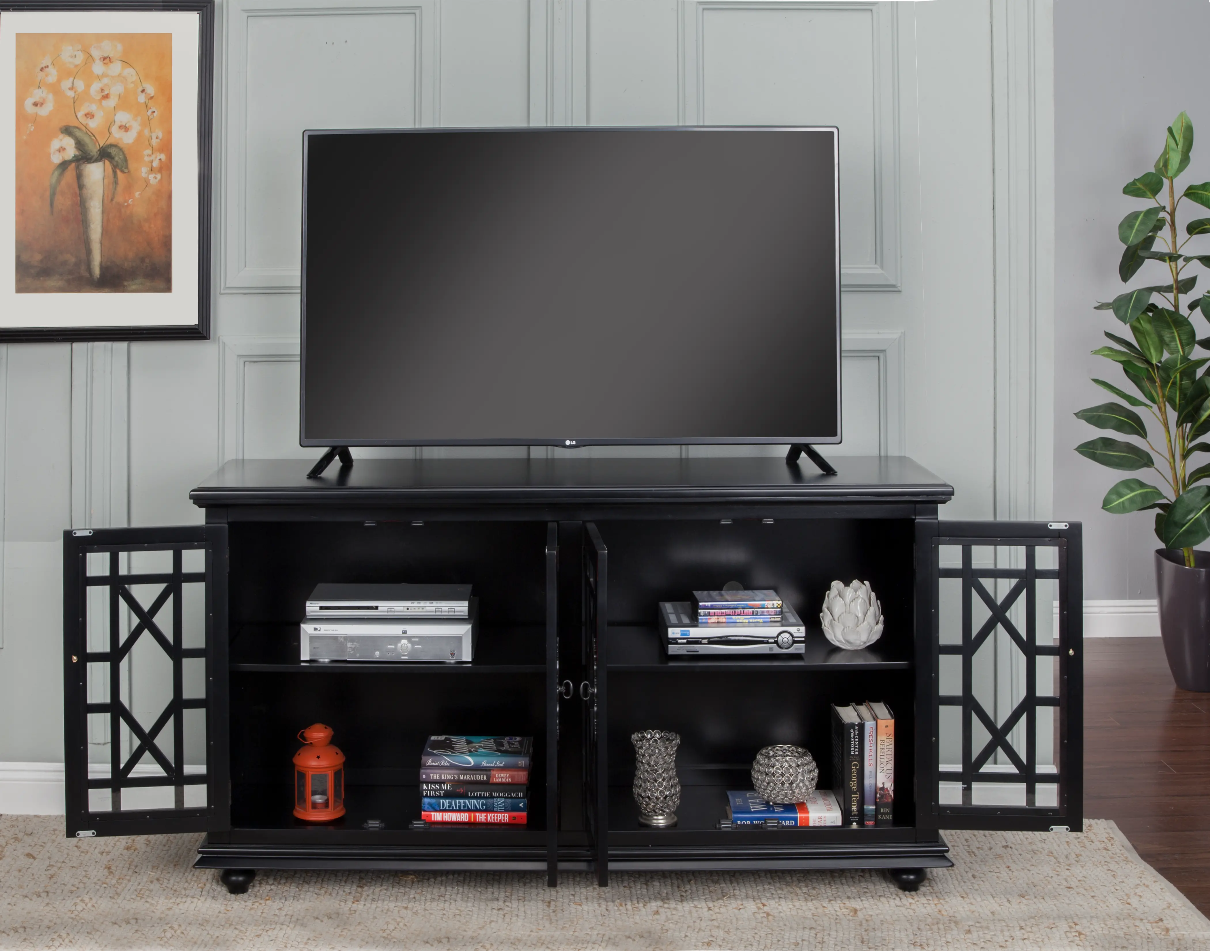 Jules Black 63 Inch TV Stand-3