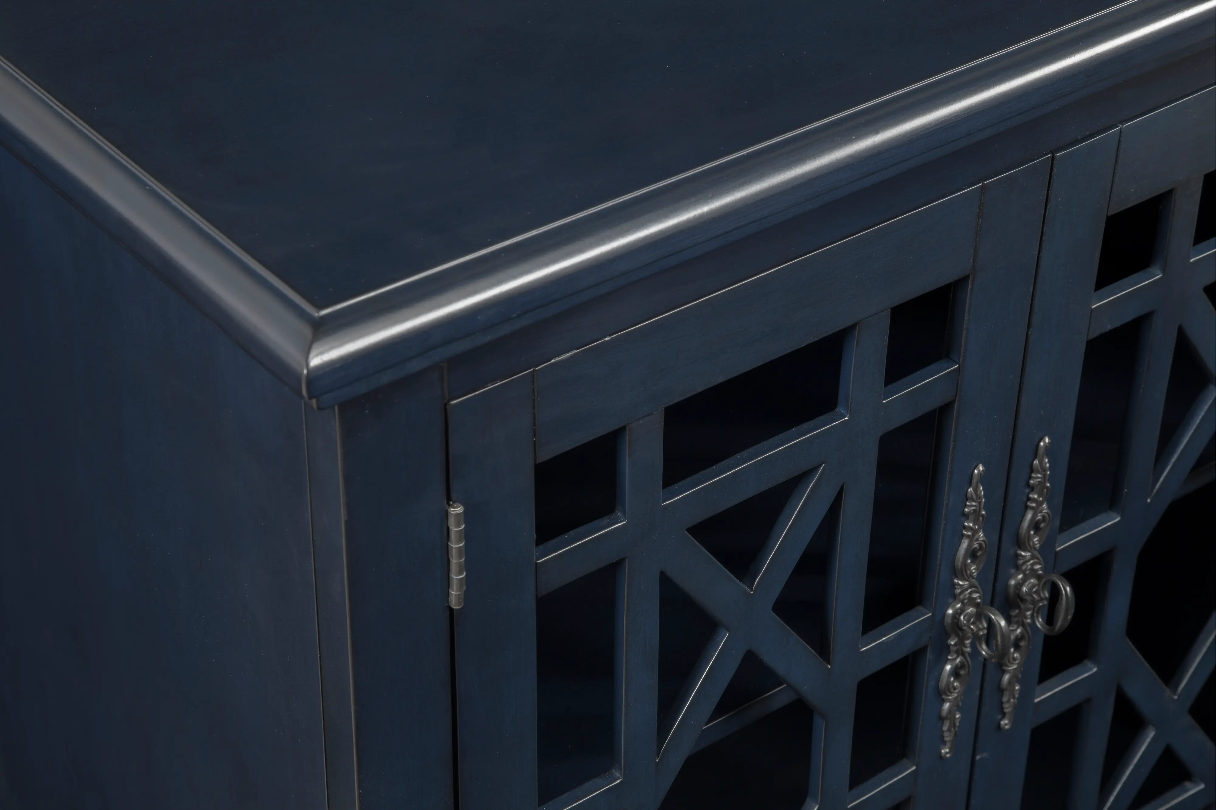 Jules Navy Blue 63 Inch TV Stand-3
