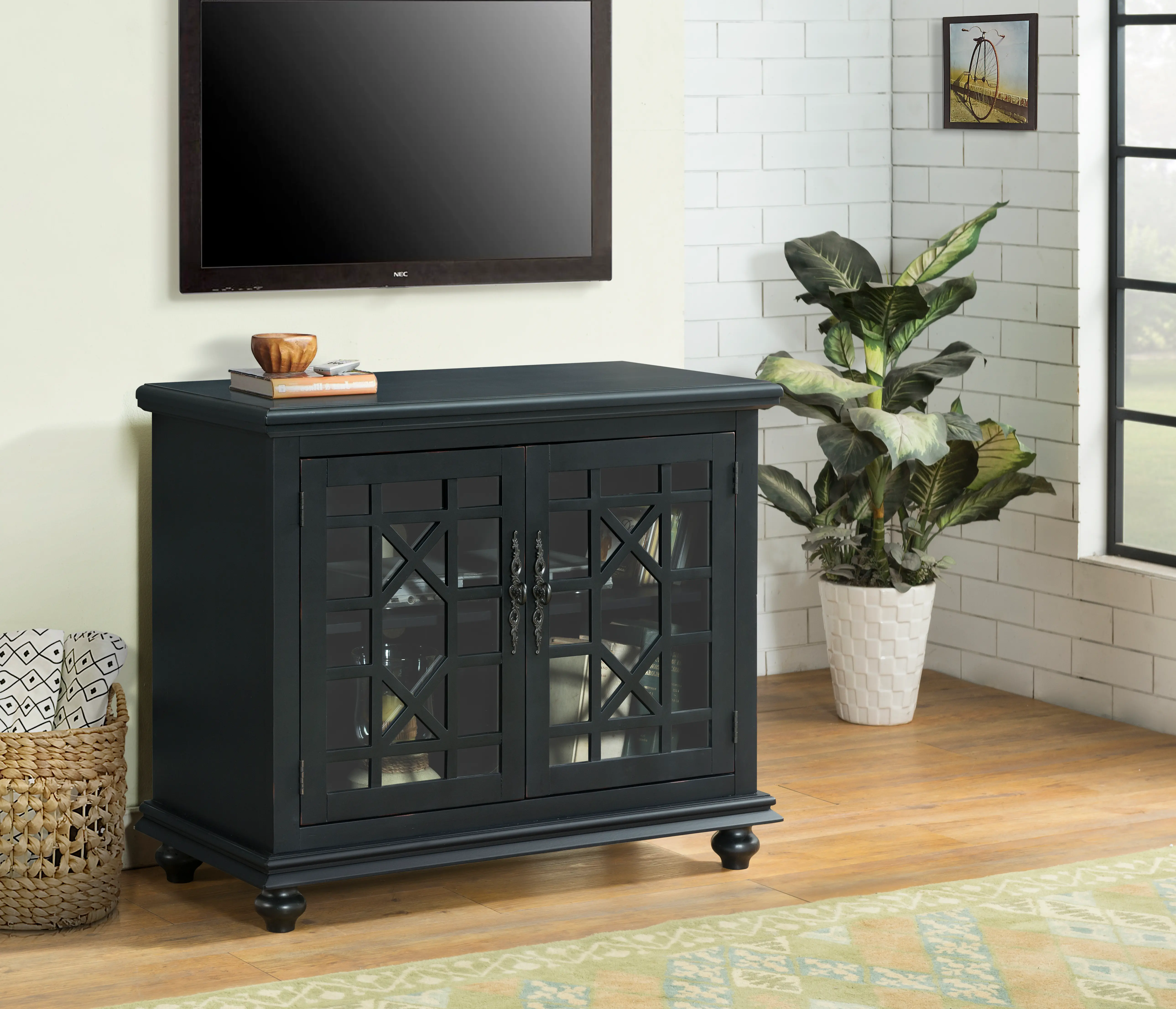 Jules Black 38 Inch TV Stand-2