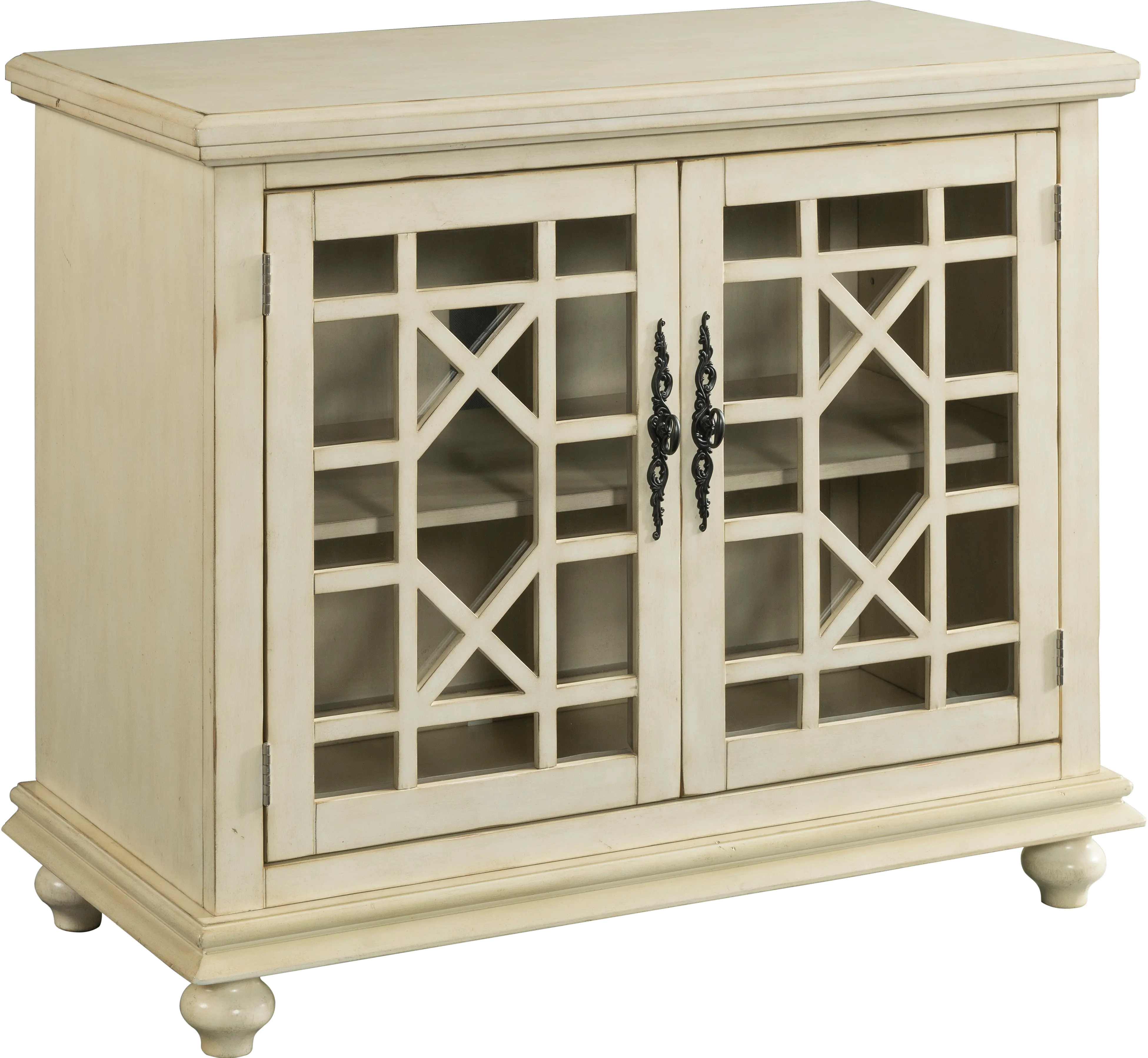Jules Antique White 38 Inch TV Stand-1