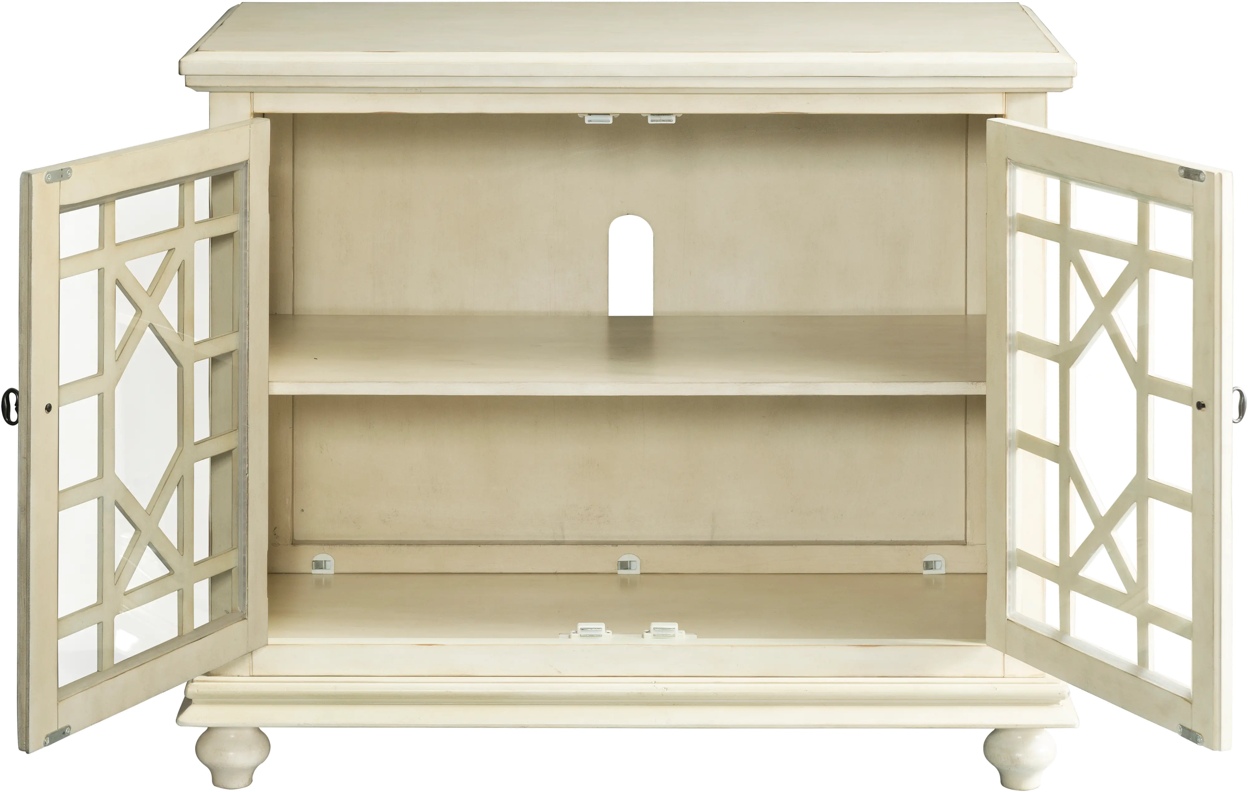 Jules Antique White 38 Inch TV Stand-5