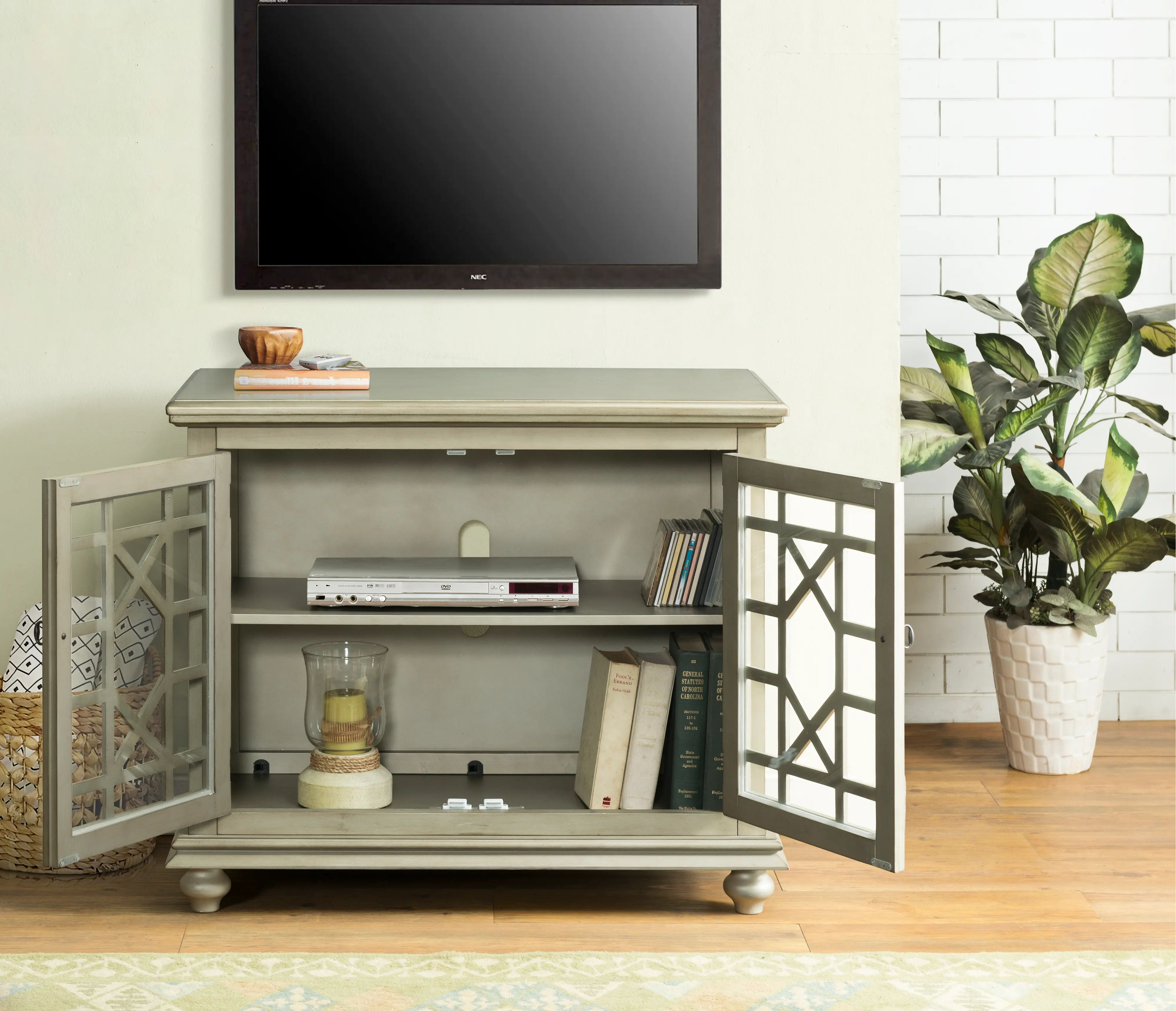 Jules Silver 38 Inch TV Stand-3