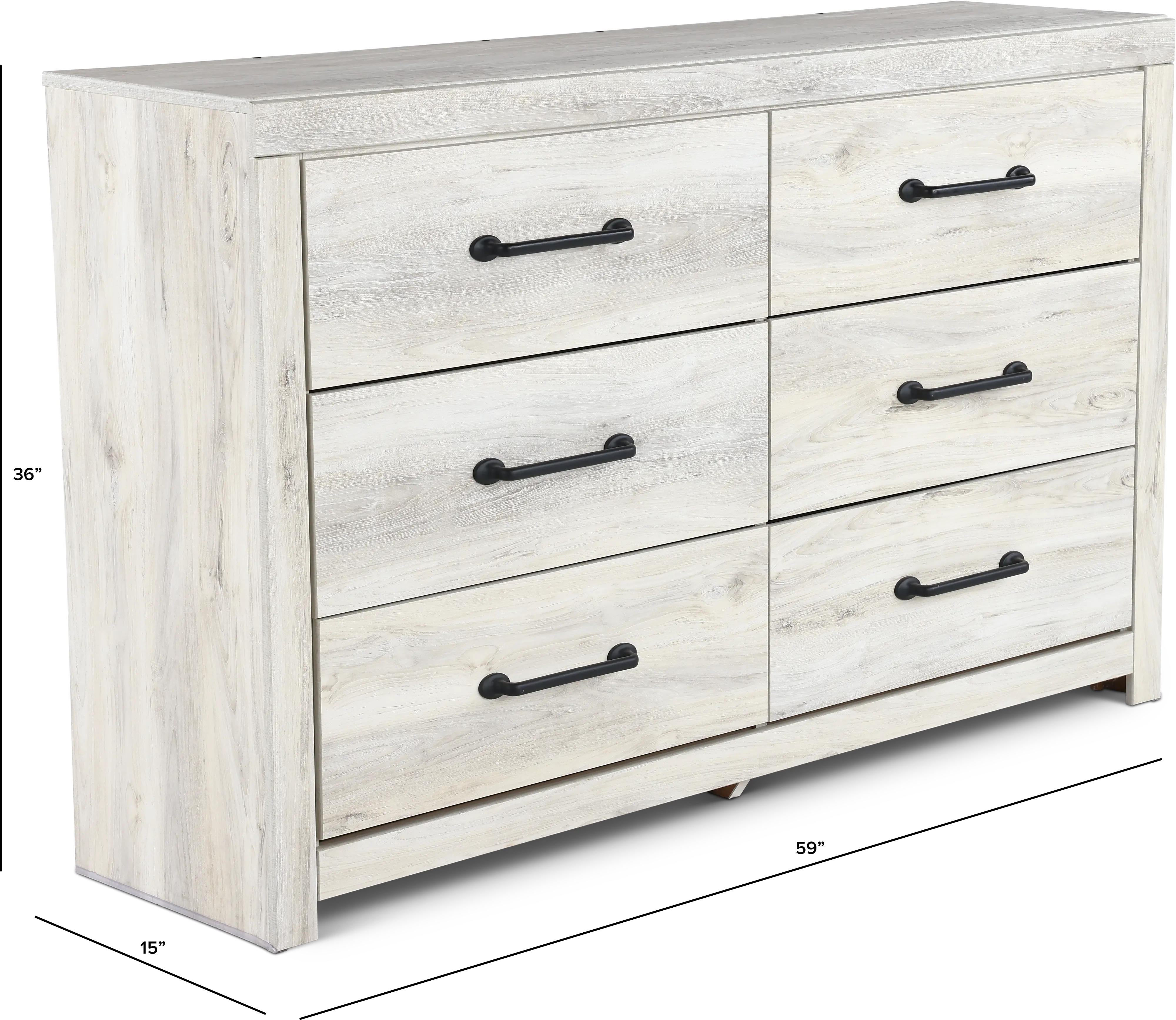 Sunrise Park Whitewash Dresser-3