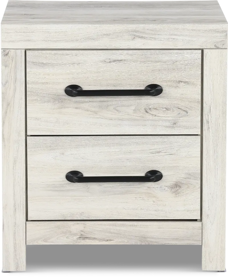 Sunrise Park Whitewash Nightstand