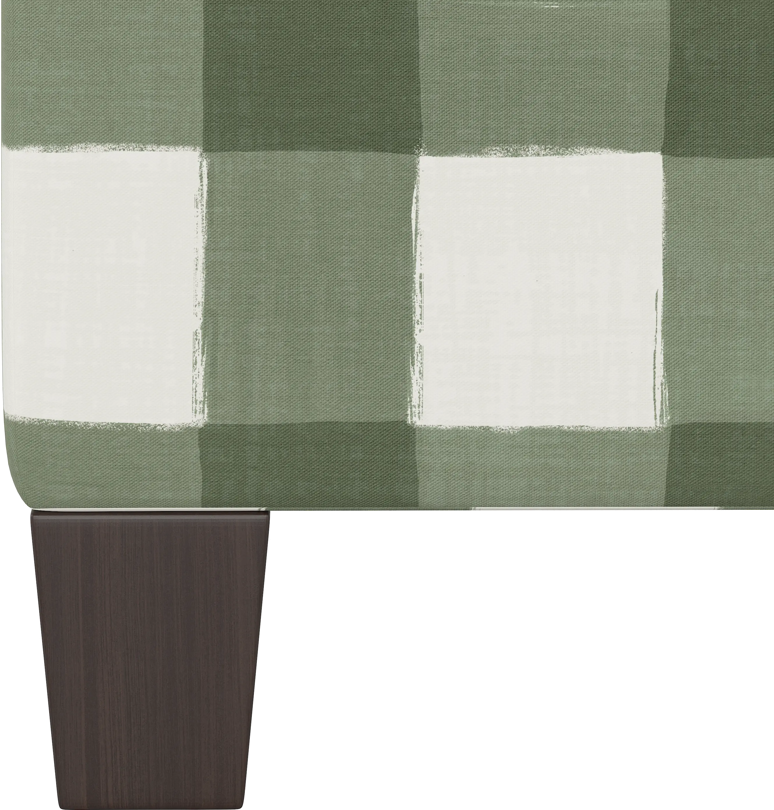 57-2BFLSQRSG Green Plaid Buffalo Check Square Ottoman-4