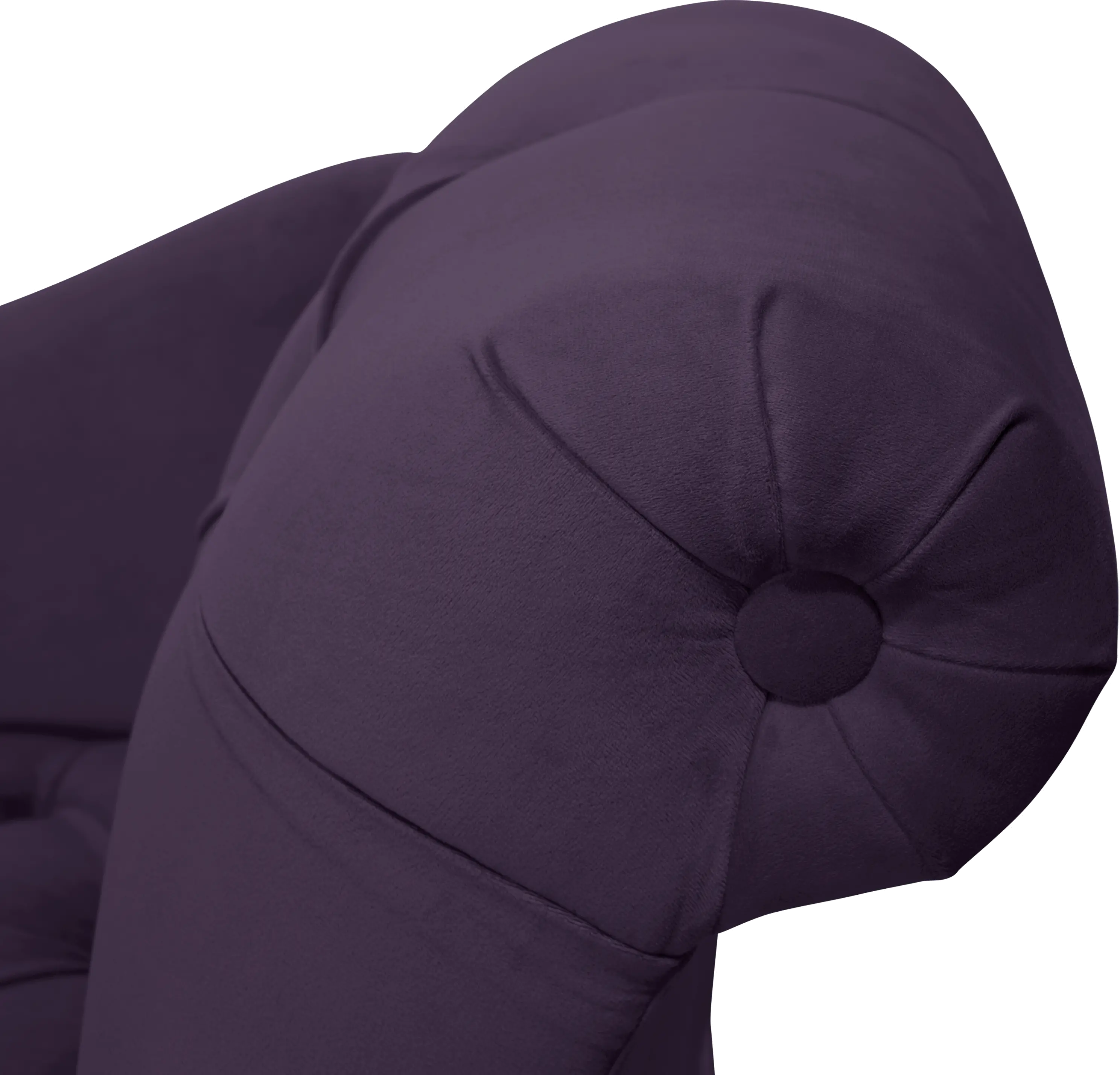 6006VLVABR Edith Purple Velvet Tufted Lounge Chaise - Skyline Furniture-6