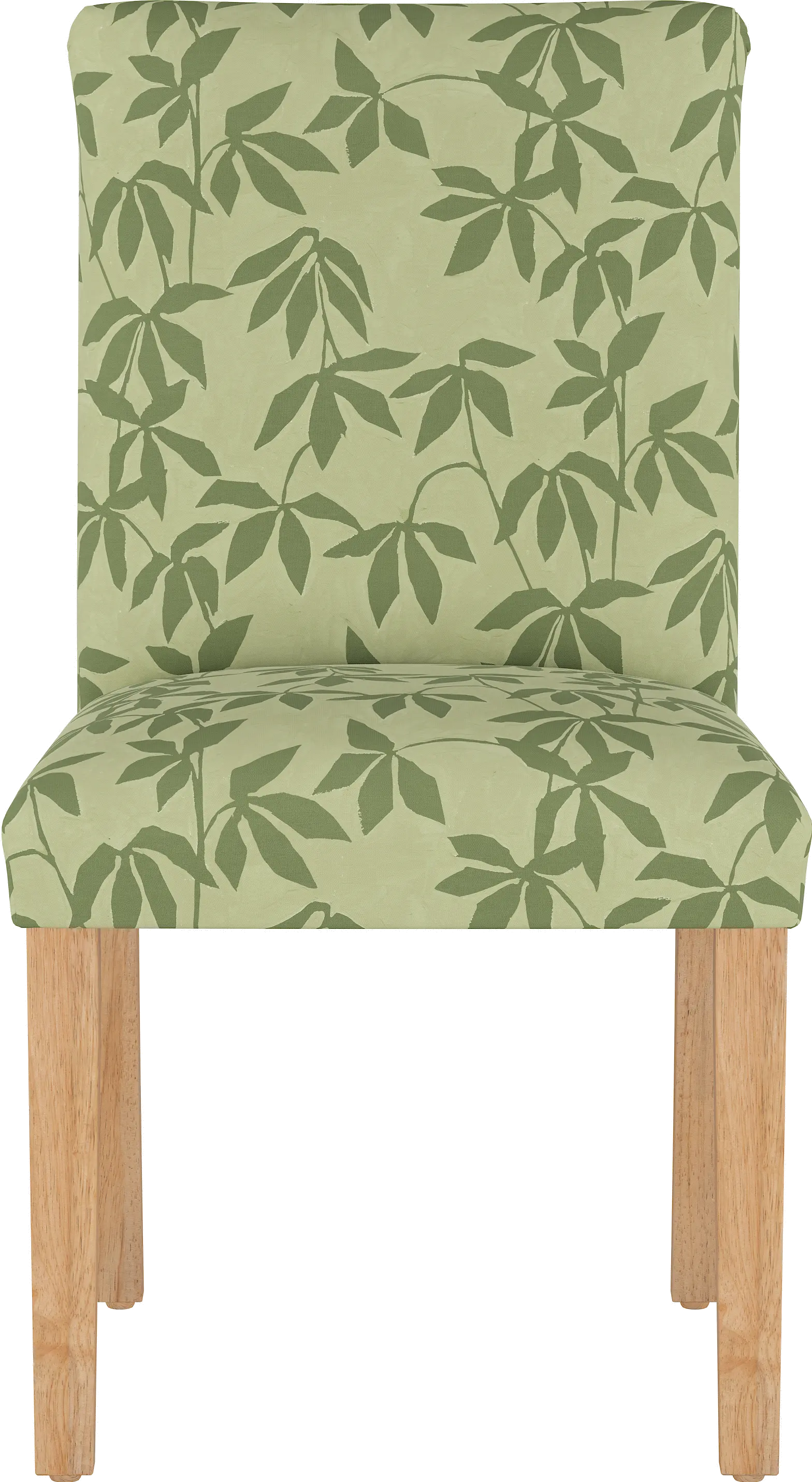 63-6NATLYNFLSGTNL Jennifer Floral Sage Upholstered Dining Chair - Skyline Furniture-3