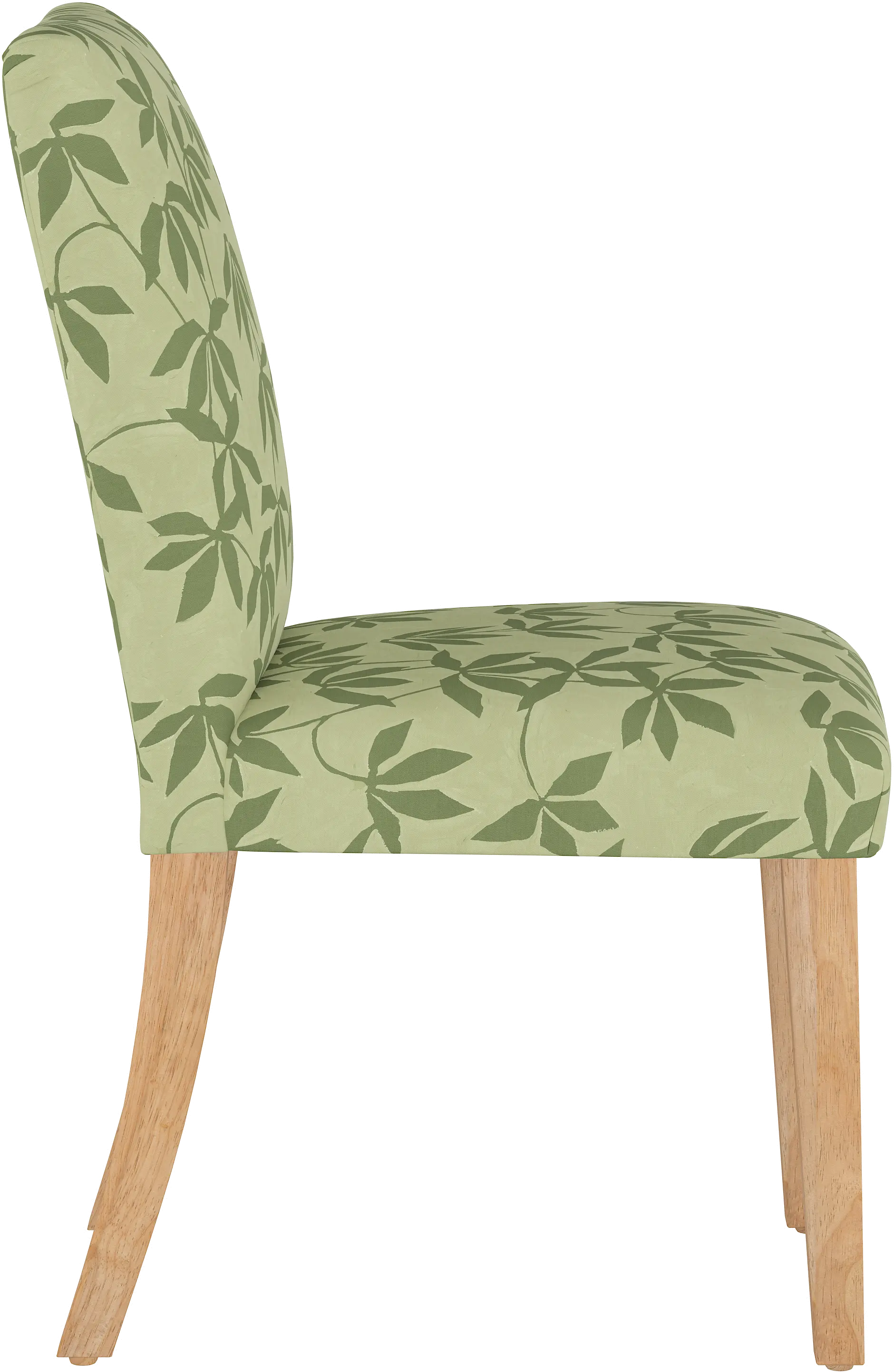 63-6NATLYNFLSGTNL Jennifer Floral Sage Upholstered Dining Chair - Skyline Furniture-4