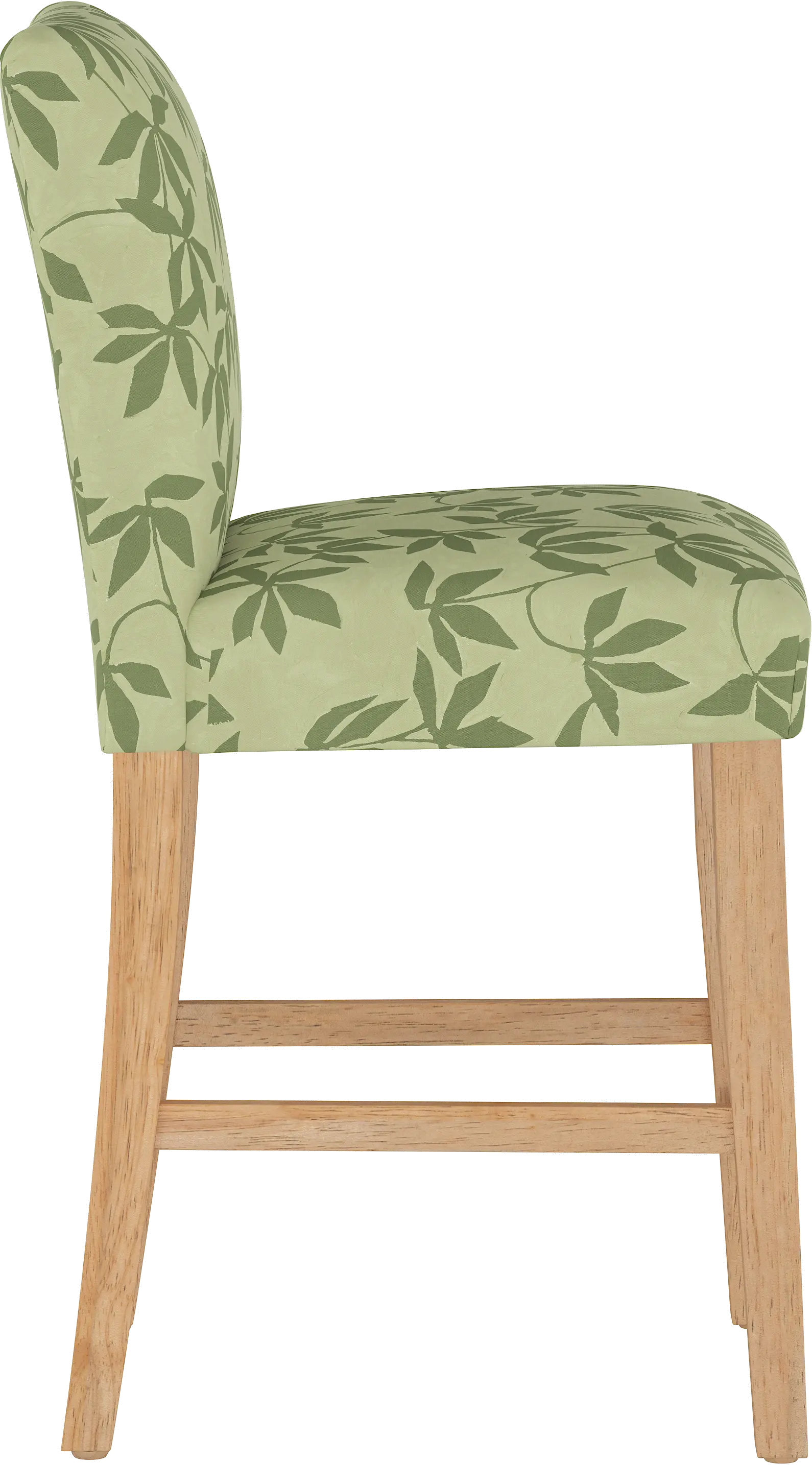 63-7NATLYNFLSGTNL Jennifer Floral Sage Upholstered Counter Height Stool - Skyline Furniture-4