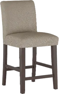 63-7ZMFTH Zuma Beige Upholstered Counter Height Stool - Skyline Furniture