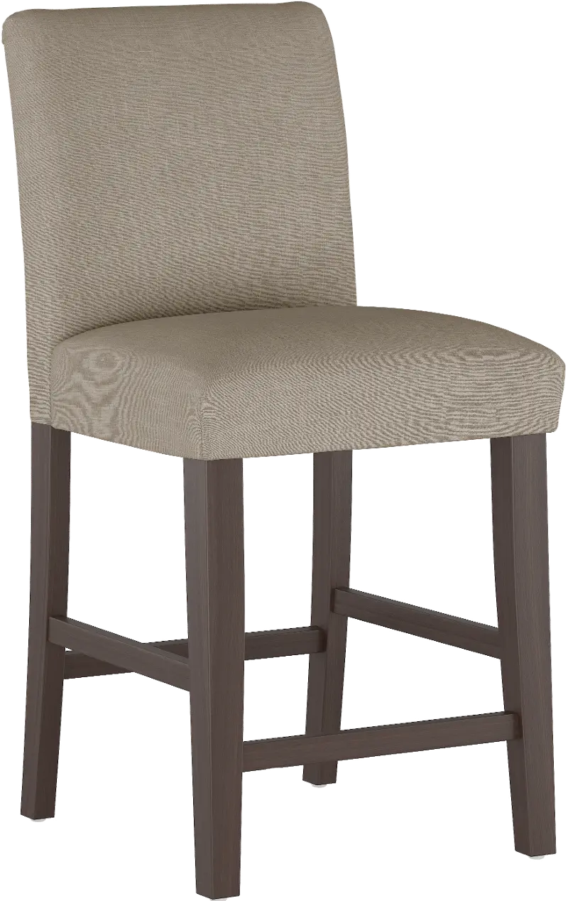 Zuma Beige Upholstered Counter Height Stool - Skyline Furniture