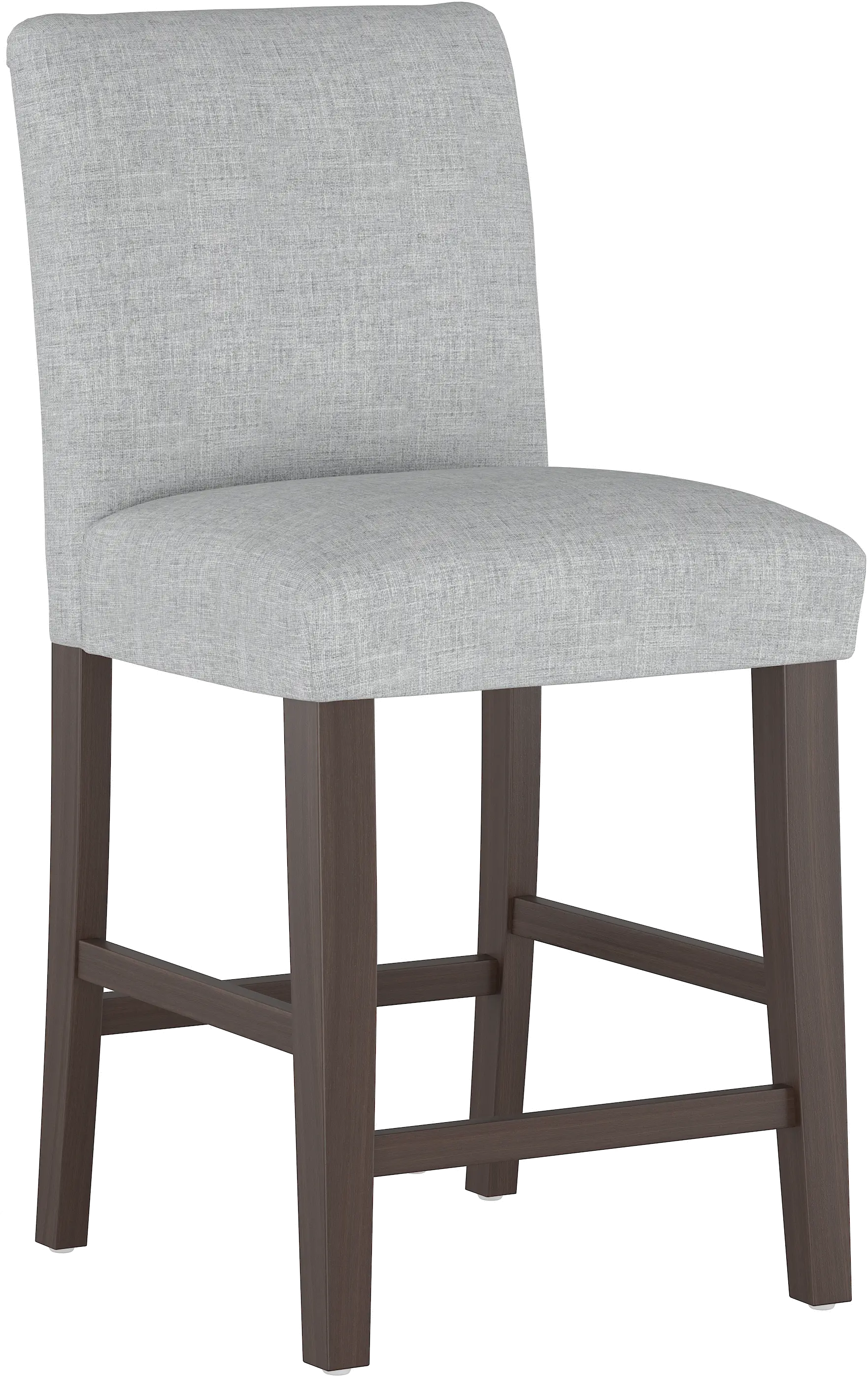63-7ZMPMC Zuma Gray Upholstered Counter Height Stool - Skyline Furniture-1