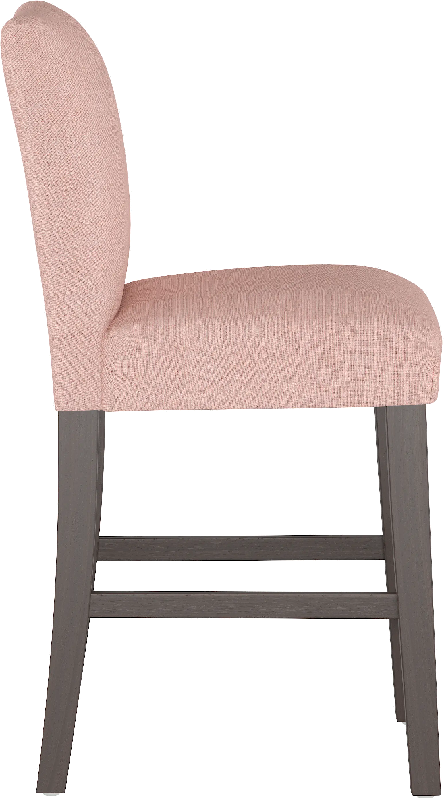 63-7ZMRSQ Zuma Pink Upholstered Counter Height Stool - Skyline Furniture-4
