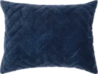 Indigo Blue King Size Quilted Sham - Riviera