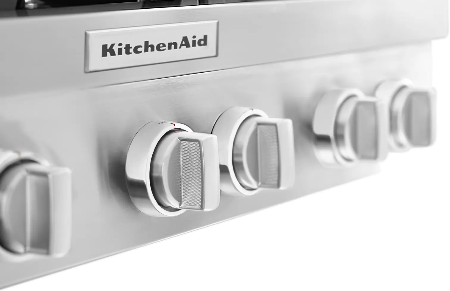 KCGC506JSS KitchenAid 36 Inch Commercial Gas Rangetop - Stainless Steel-2