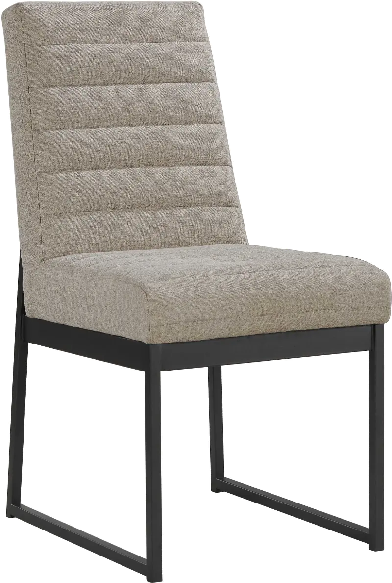 Eden Beige Upholstered Dining Room Chair