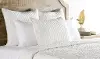 Off White Cloud Velvet King 3 Piece Bedding Collection - Bari