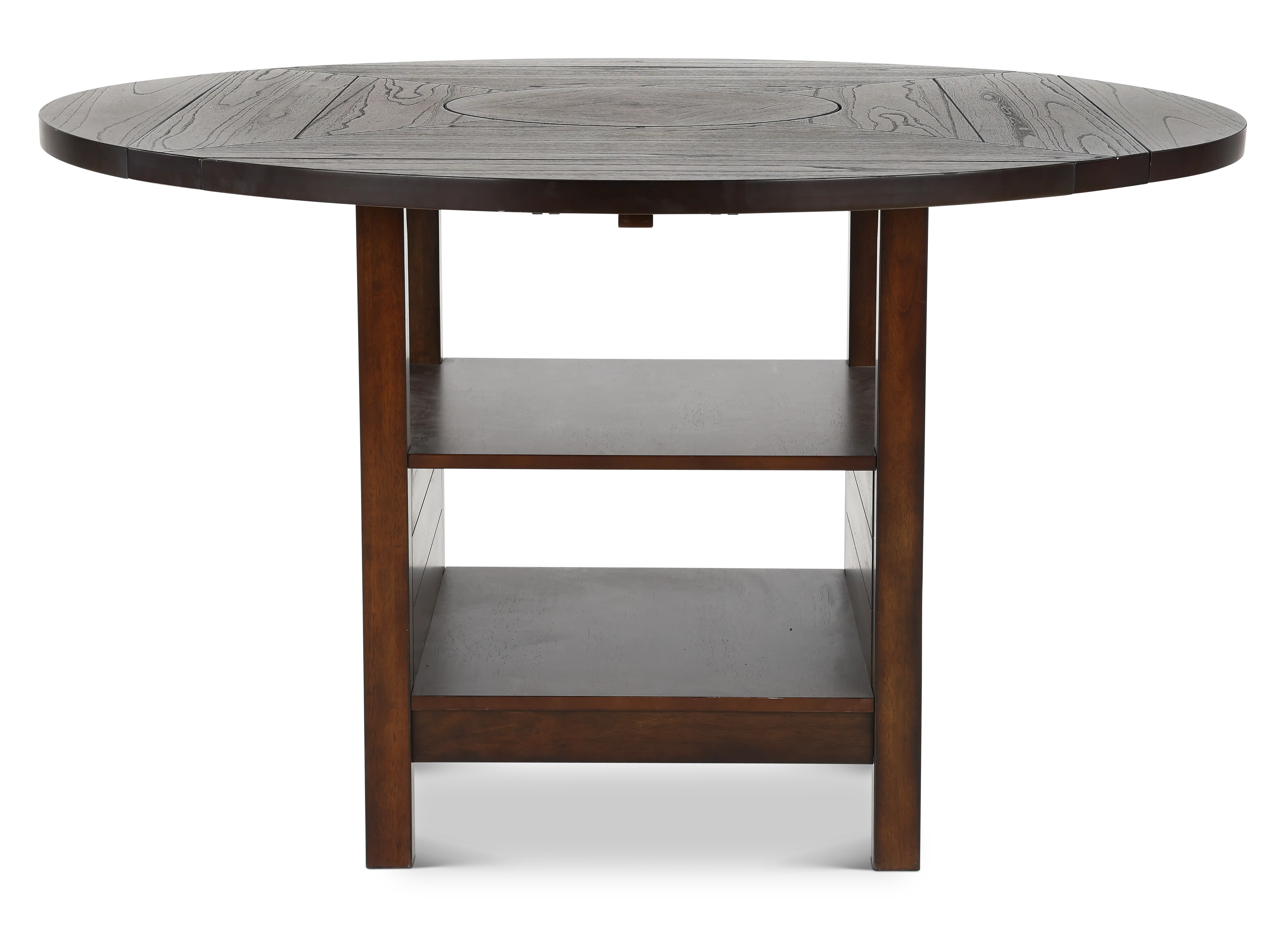 Madison Dark Brown Counter Height Round Dining Table-5