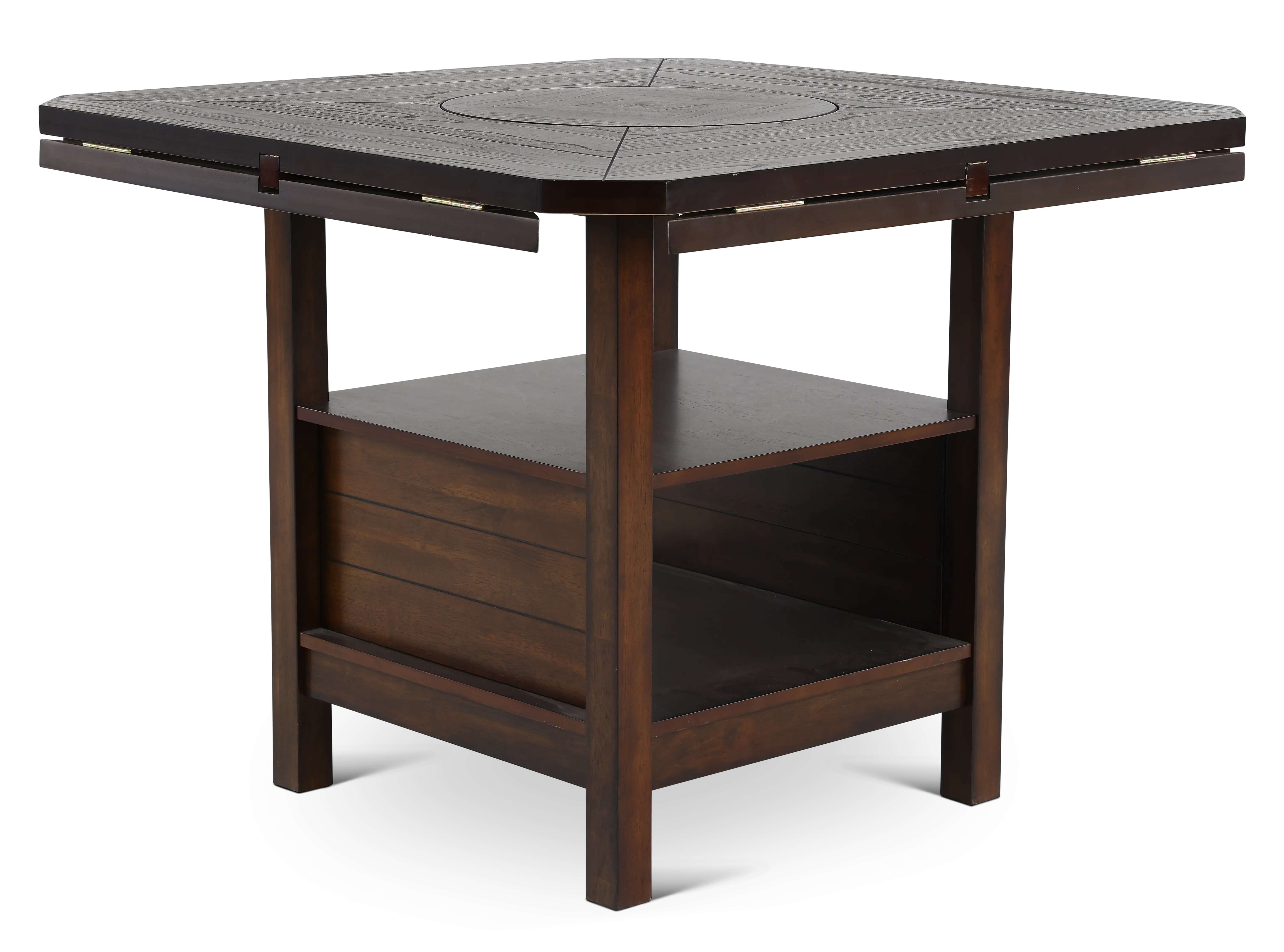 Madison Dark Brown Counter Height Round Dining Table-6
