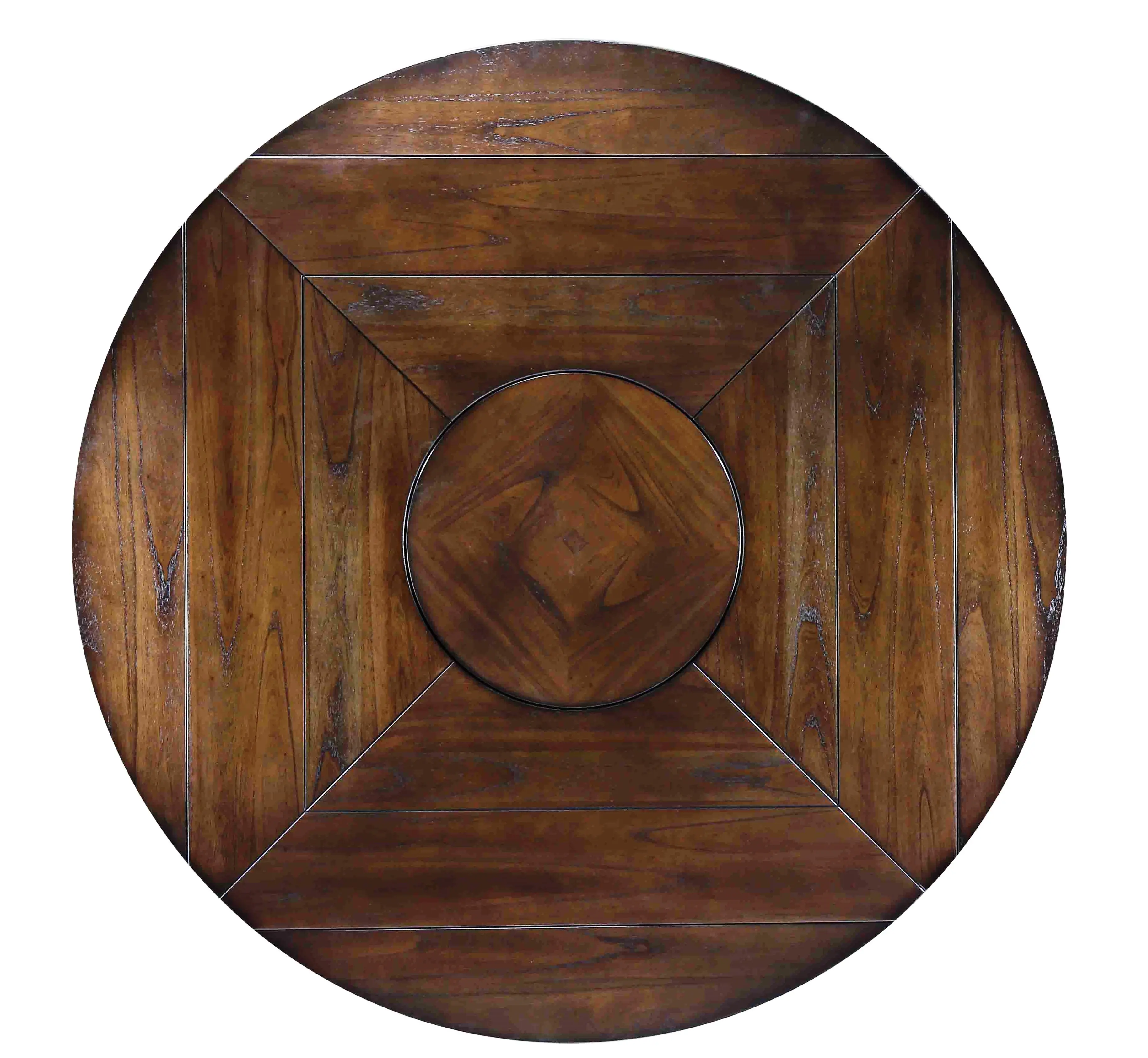 Madison Dark Brown Counter Height Round Dining Table-9