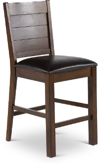 Madison Dark Brown Counter Height Stool