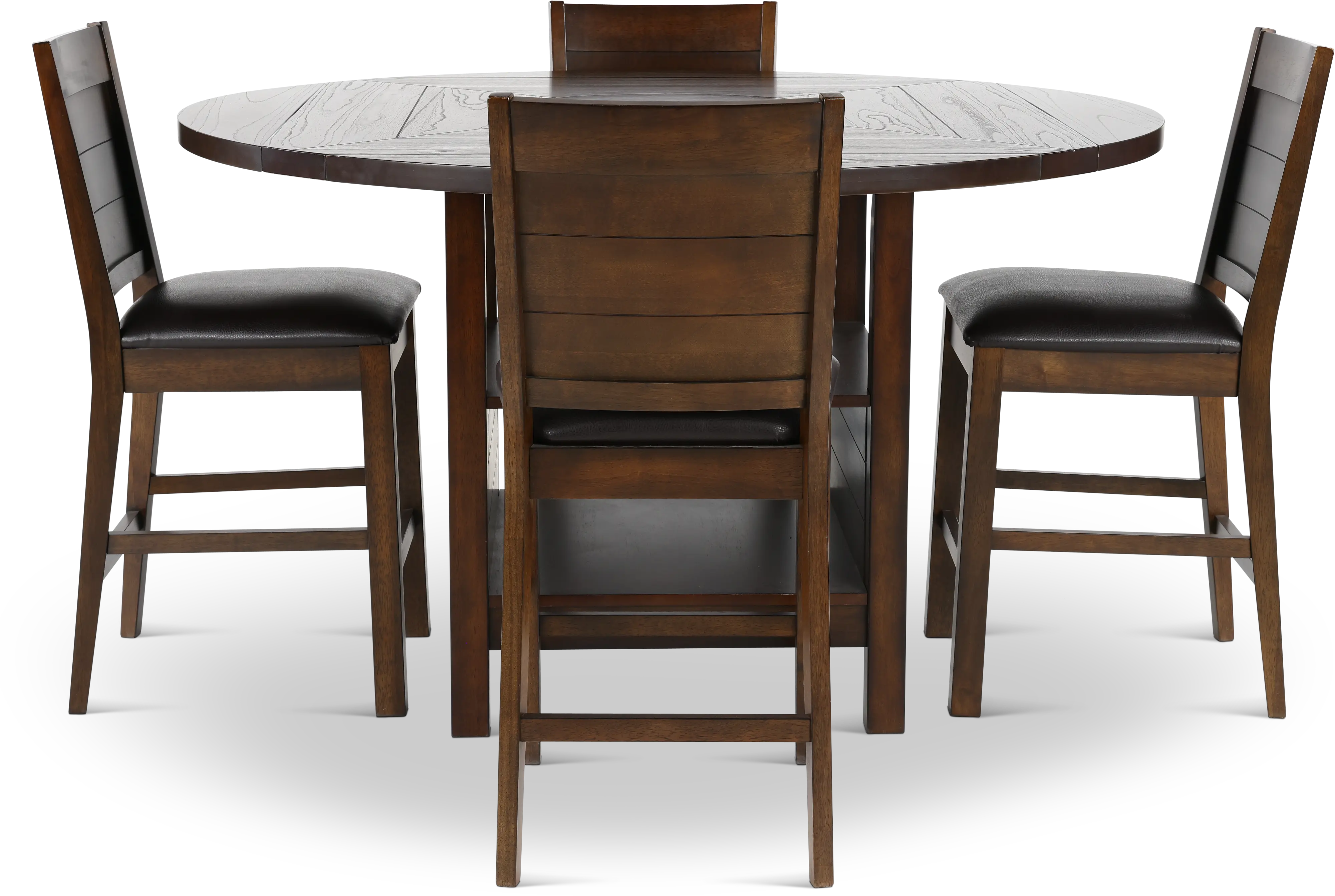 Madison Dark Brown 5 Piece Counter Height Dining Set-4