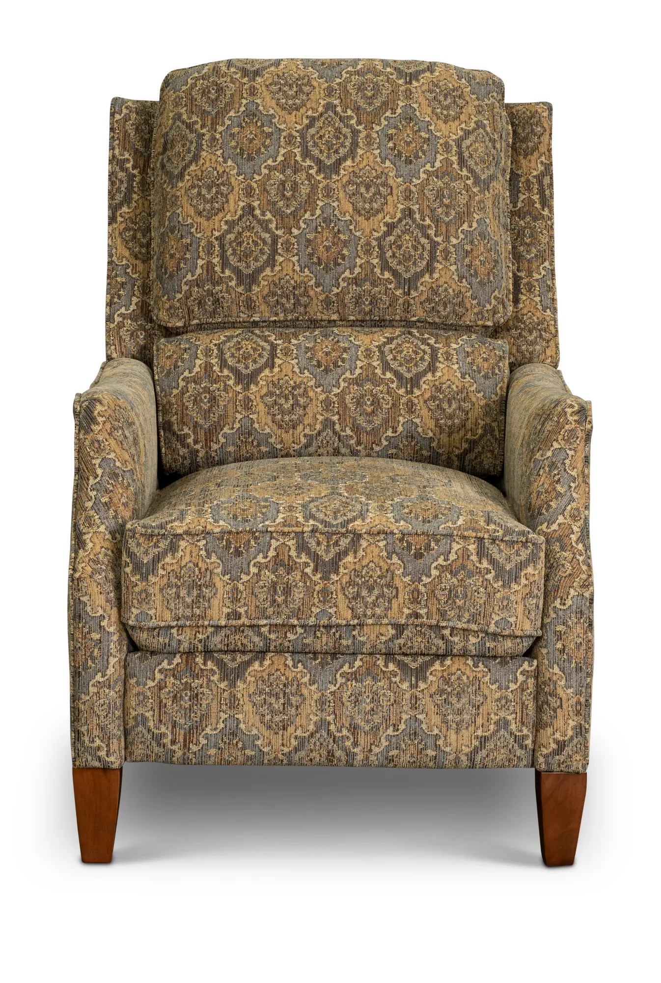 Sandlewood Traditional Tan High-Leg Pushback Recliner-3
