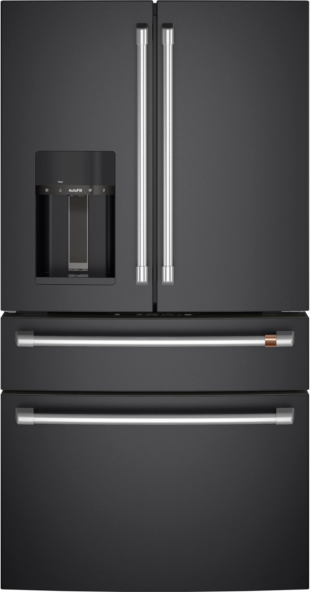 Cafe 27.8 cu ft 4 Door Refrigerator - Matte Black