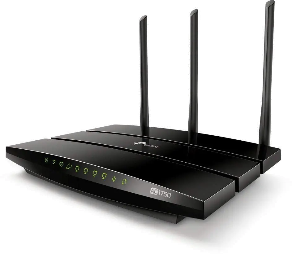 TP-ARCHER-C7-ROUTER TP-Link Archer C7 AC1750 Dual Band Wireless AC Gigabit Router - Black-1