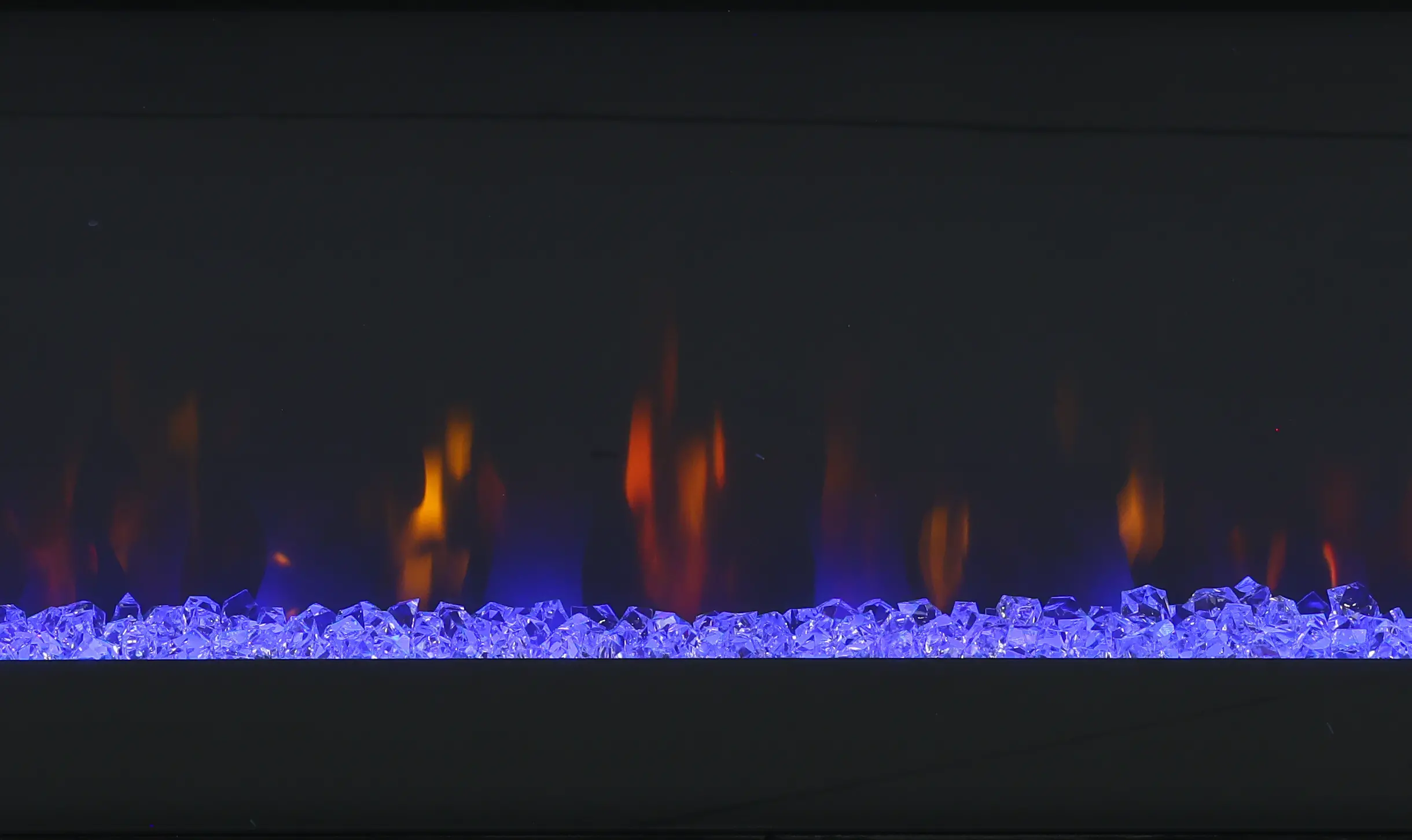 Celino Light Brown Fireplace TV Stand-12