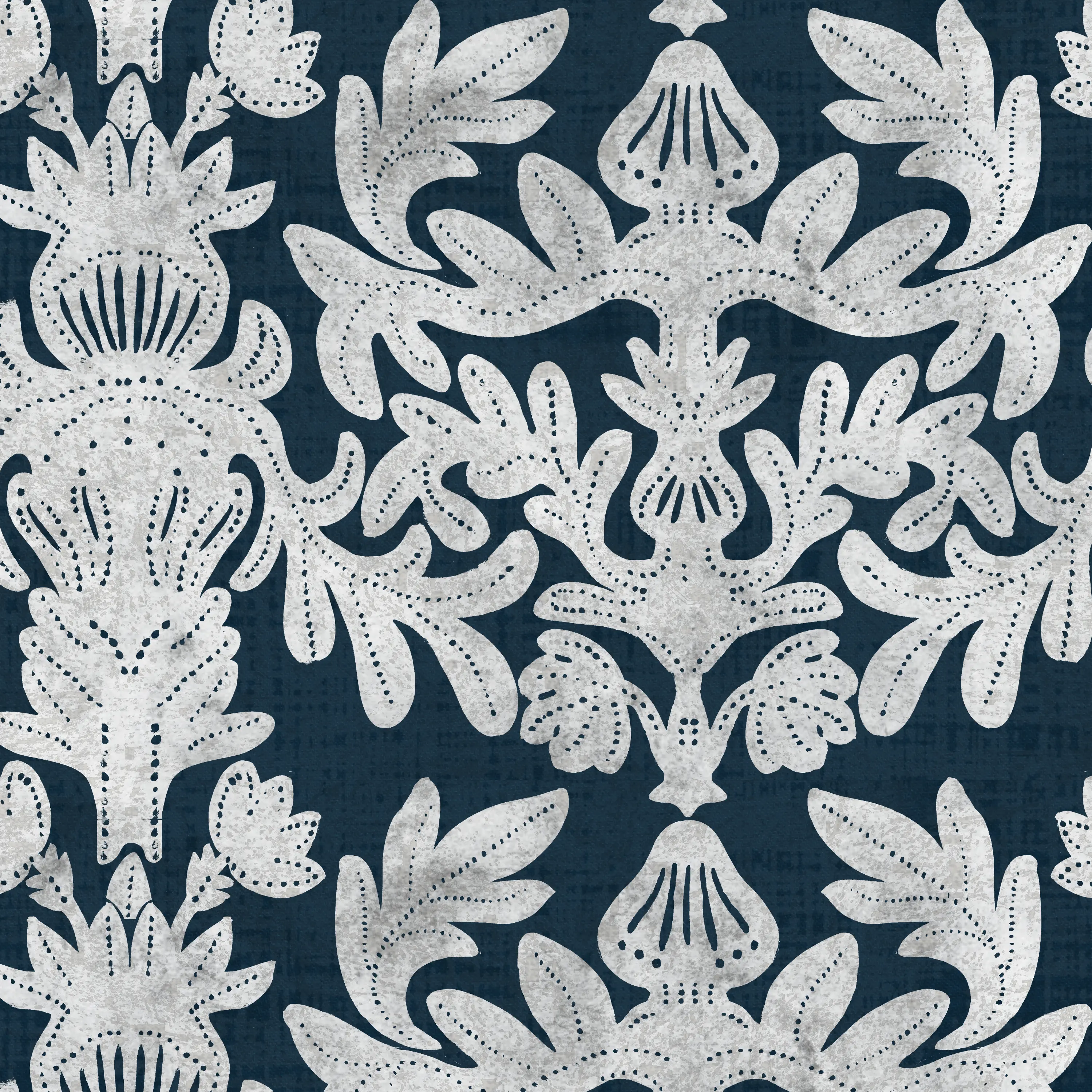9505MRBNVYGR Cherrie Navy Floral Accent Chair - Skyline Furniture-6