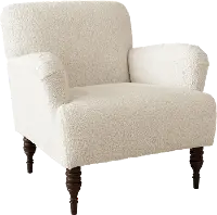 9505SHPSNTR Cherrie Faux Sheepskin Accent Chair - Skyline Furniture