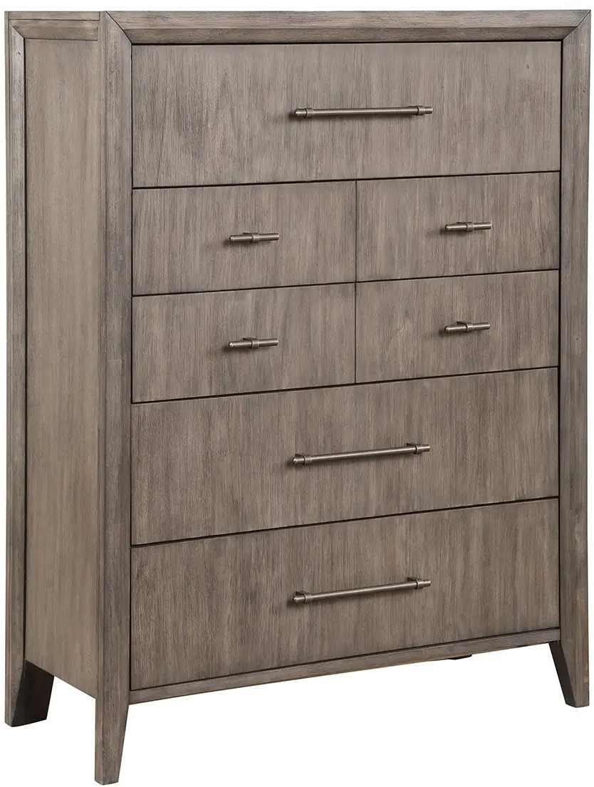 Avana Greige Chest of Drawers-1