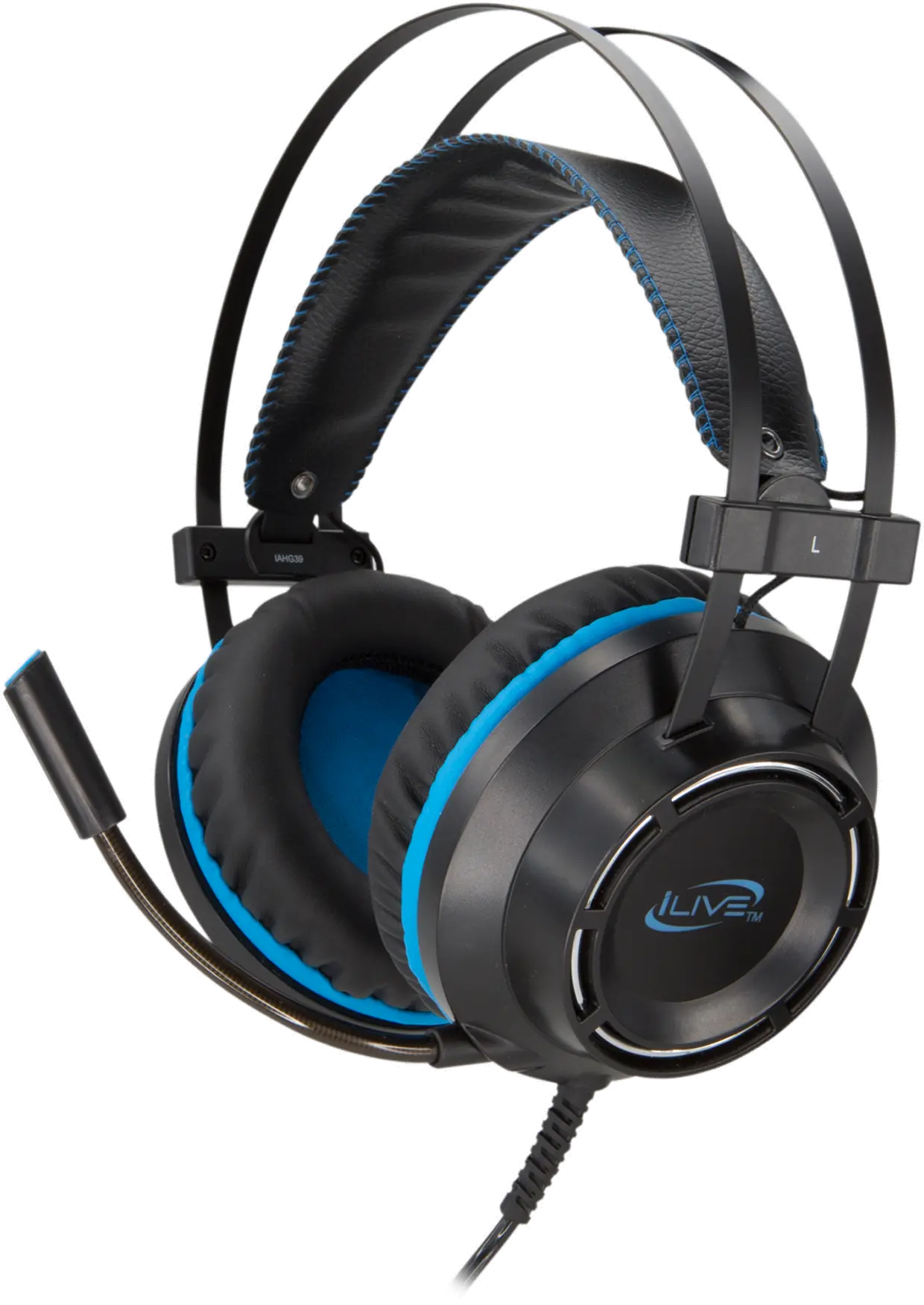 iLive Gaming Headphones with Microphone - Black-2