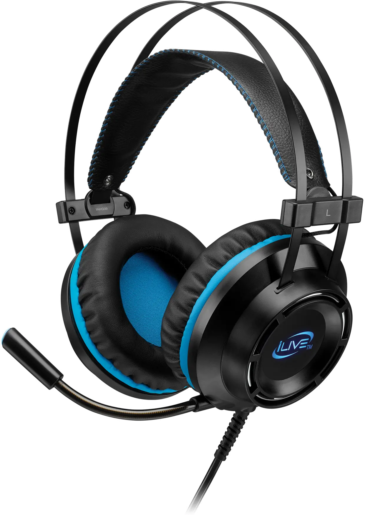 iLive Gaming Headphones with Microphone - Black-4
