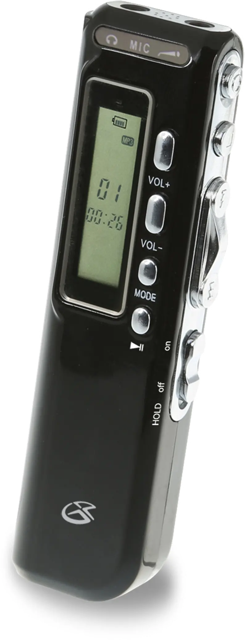 GPX Digital Voice Recorder - 4GB