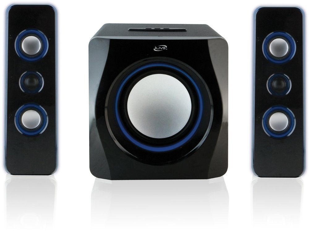 iLive Bluetooth Speaker System with Subwoofer